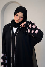 Pearl Noir Abayah