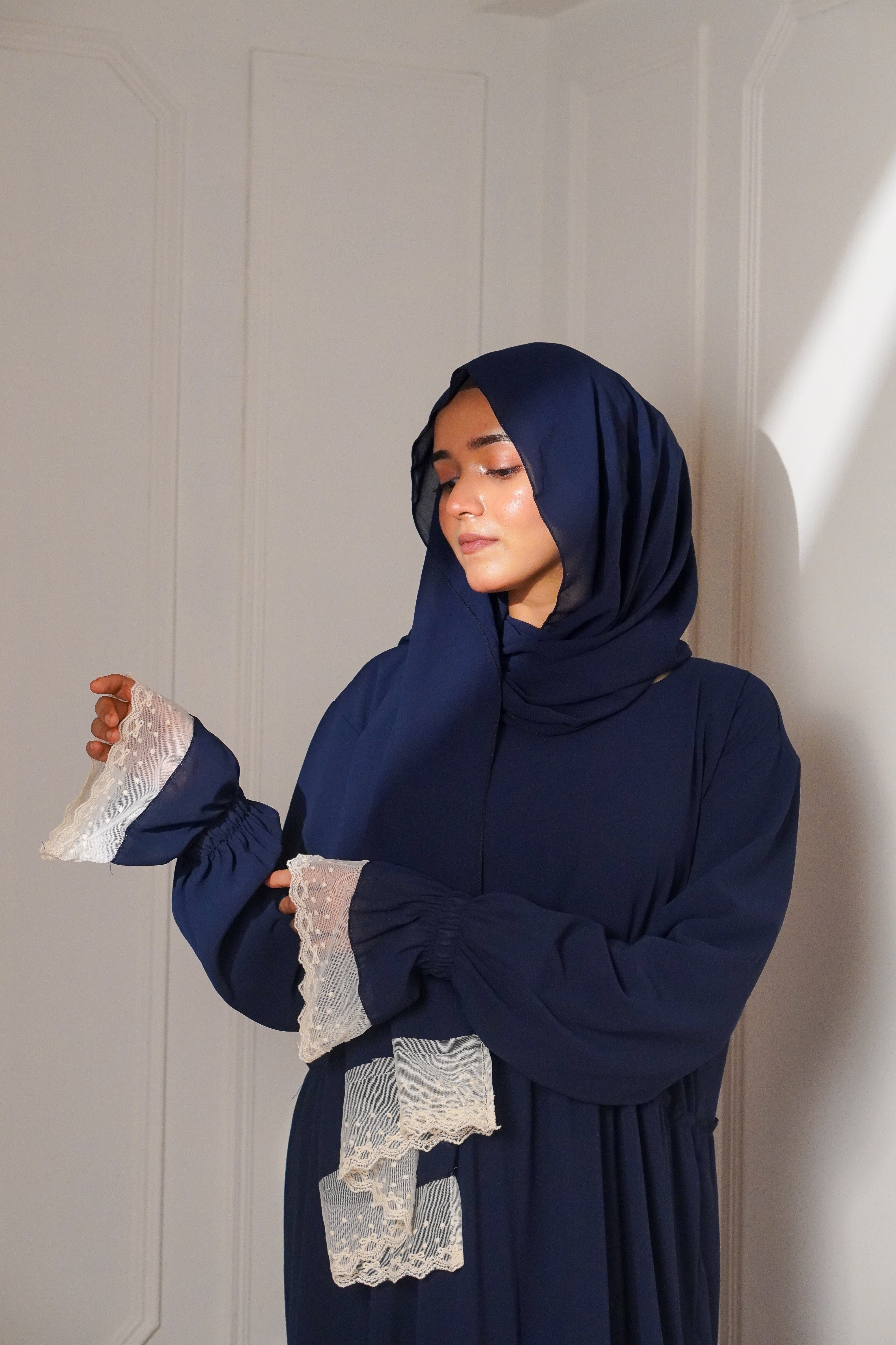 Feriha 2.0 Ruffled Dress - RICH BLUE
