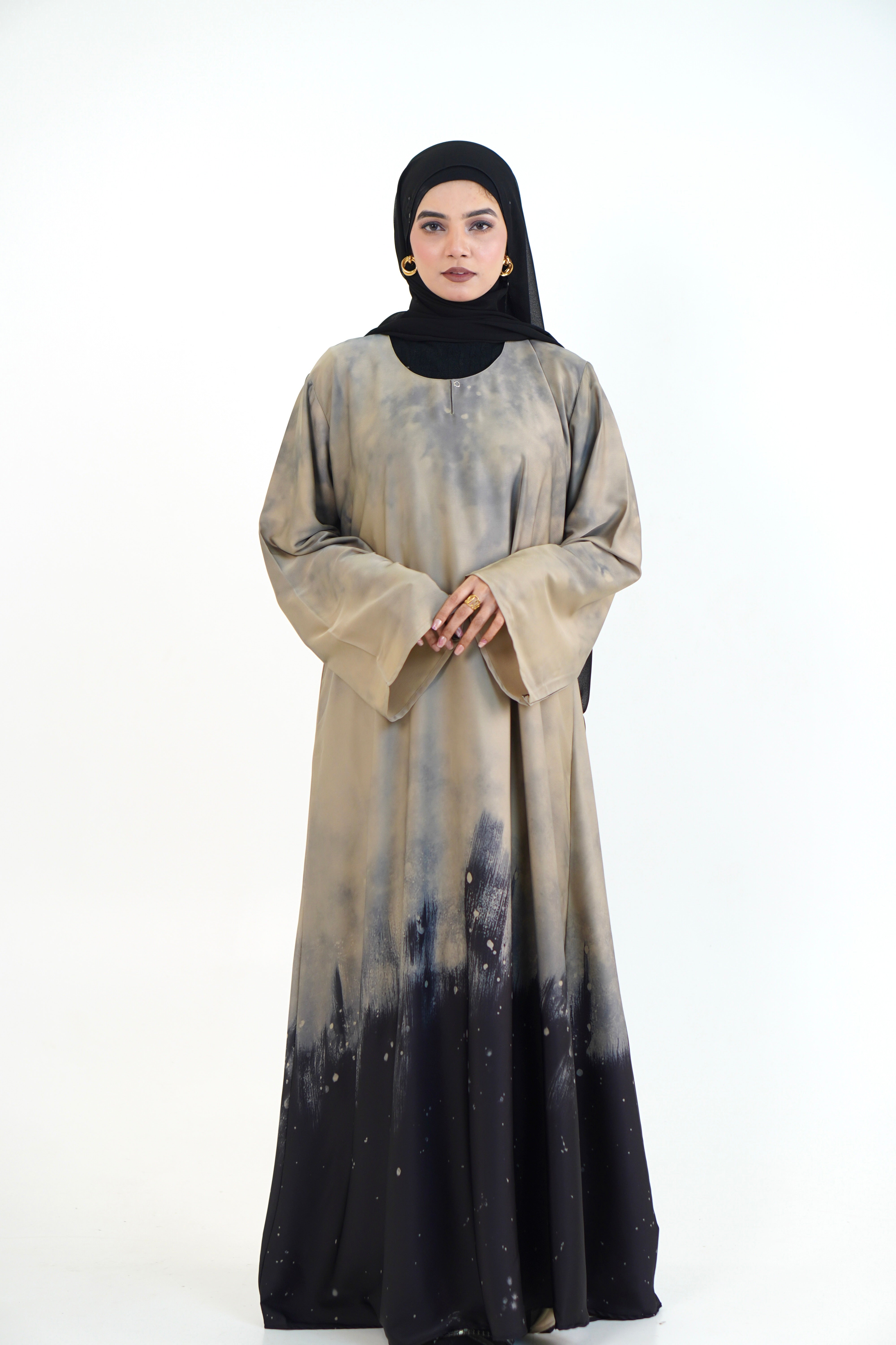 Gradient Abayah - Midnight