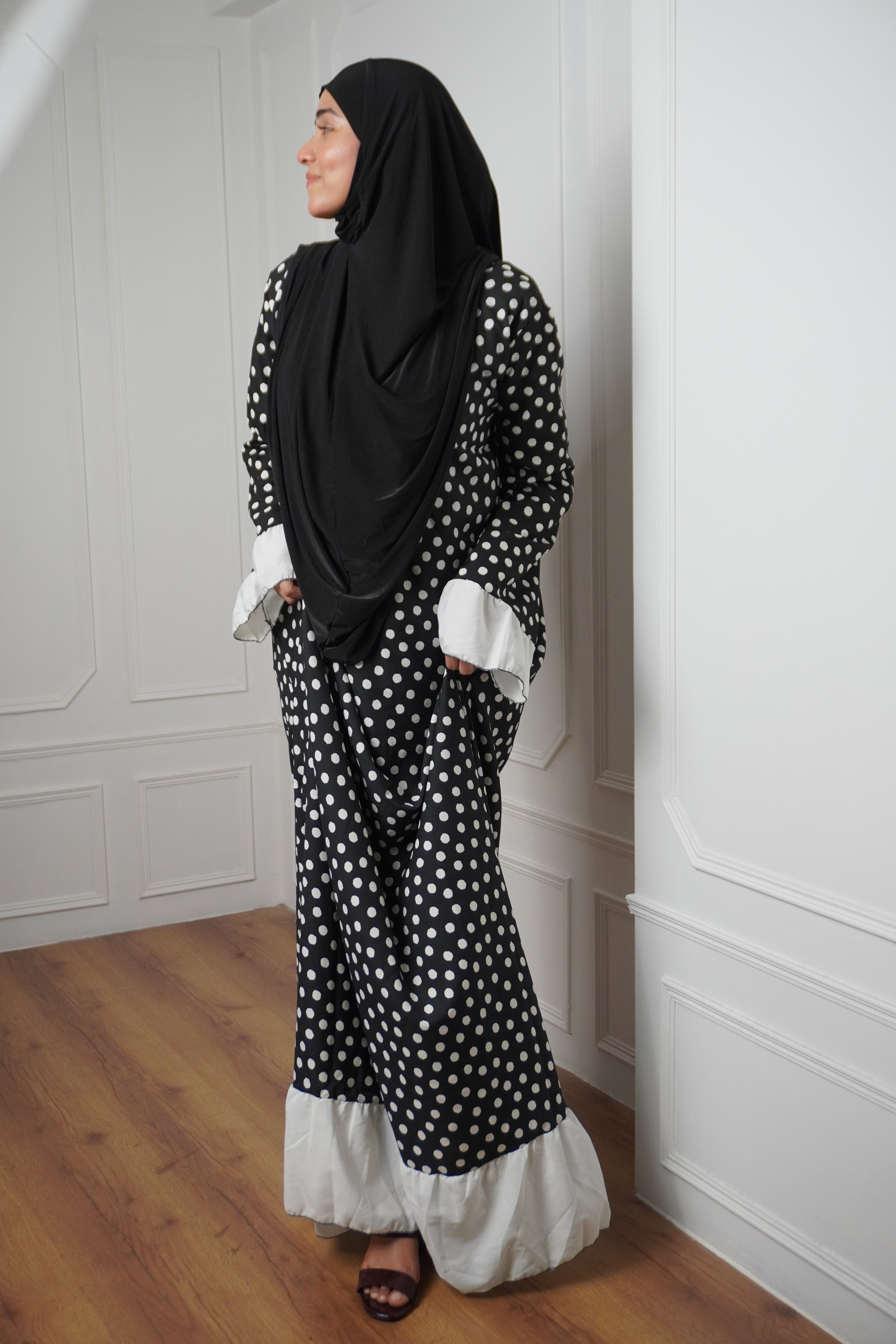 PRAYER SET - POLKA DOT (with makhna)