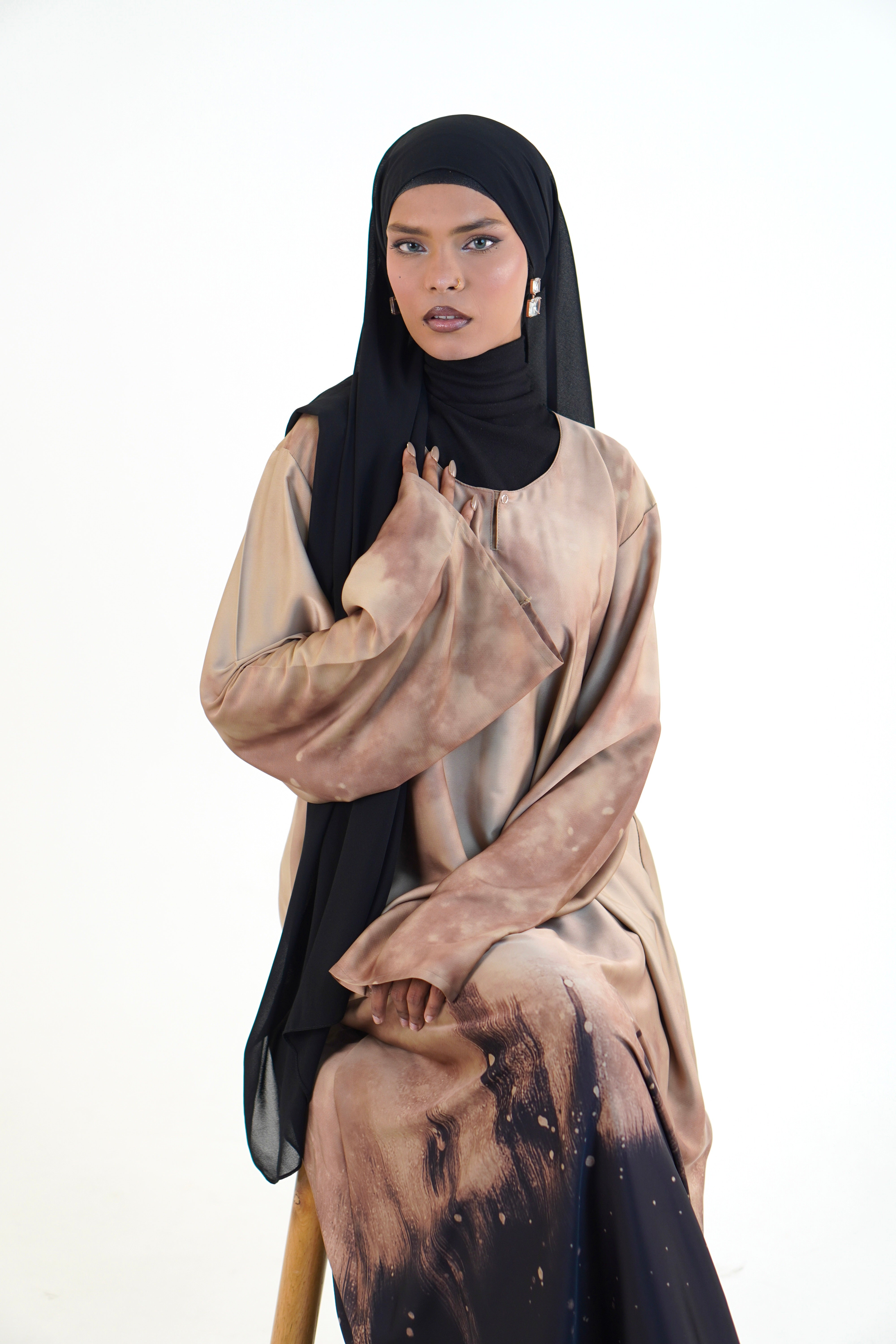 Gradient Abayah - Copper