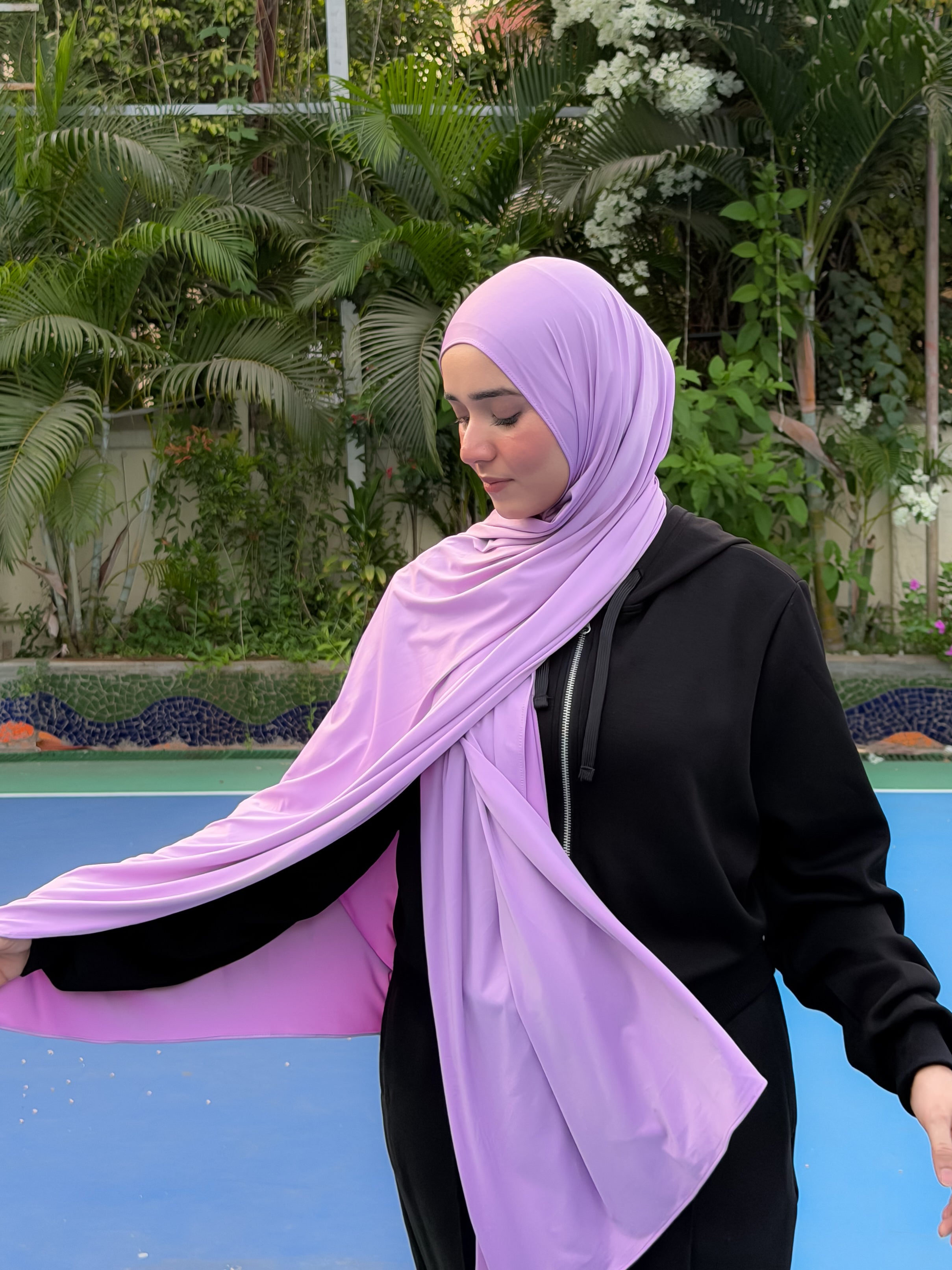 Premium Liquid Jersey - Lychee Lilac