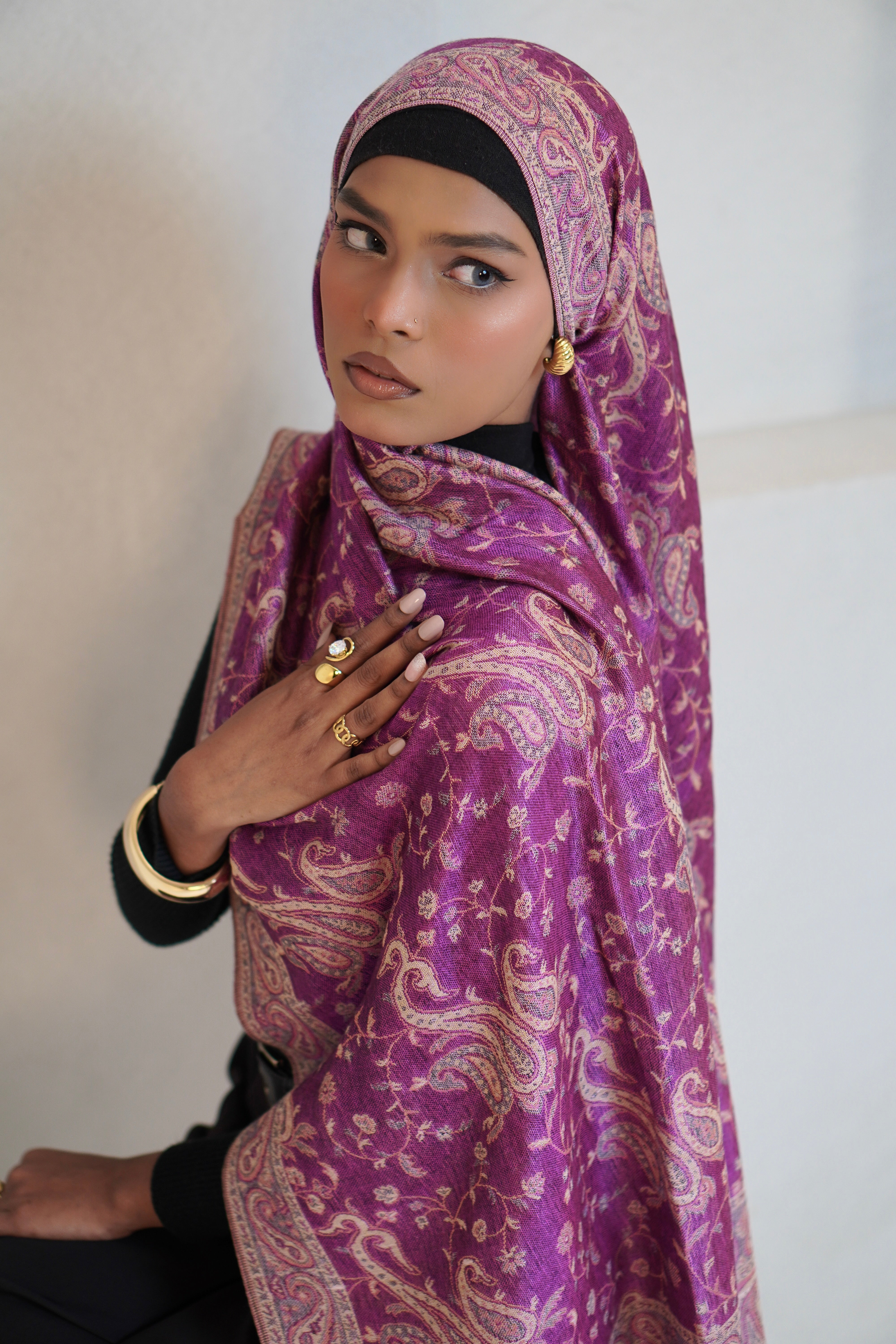 Pashmina Hijab - Gulabiya