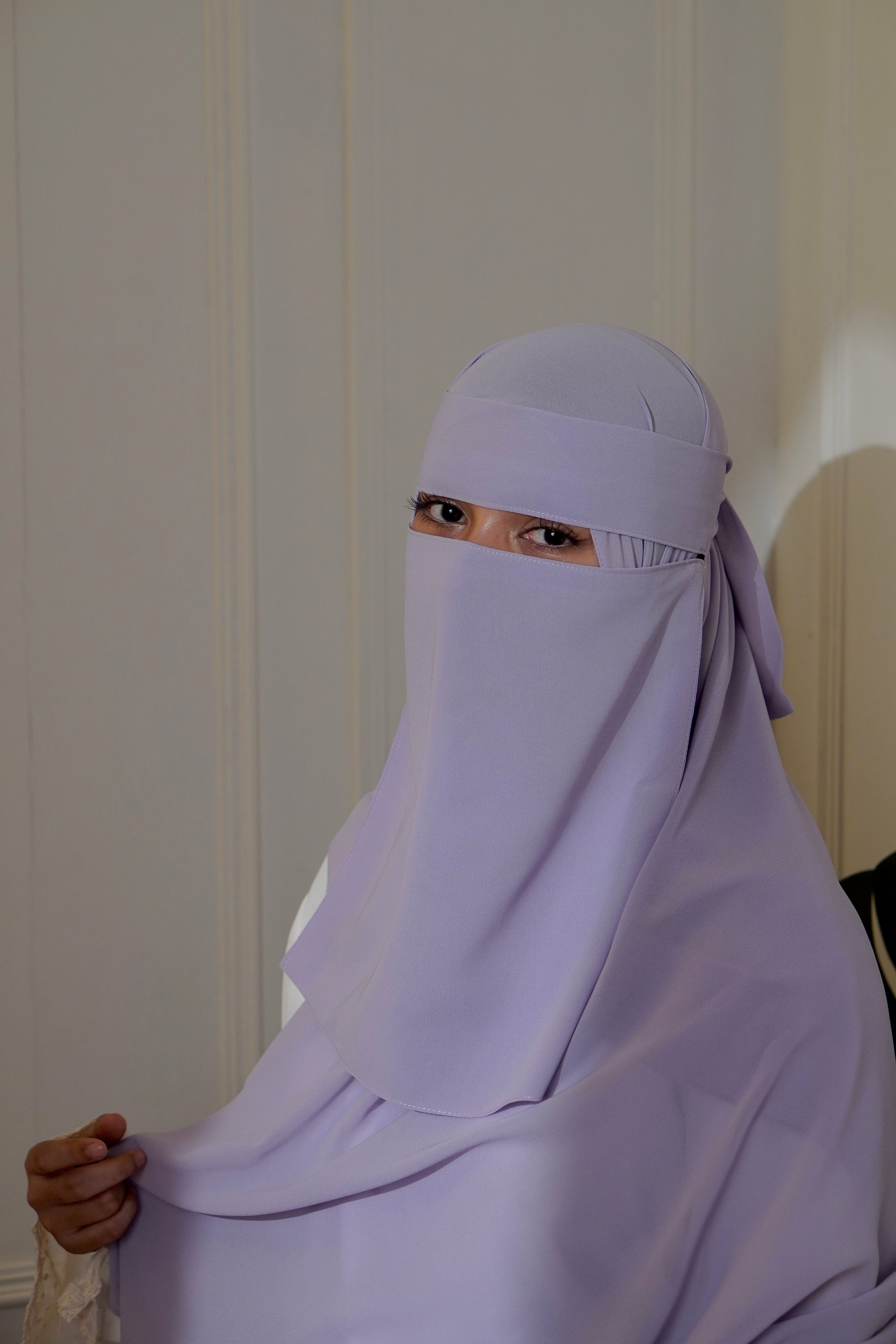 Matching Niqab Set - Lilac