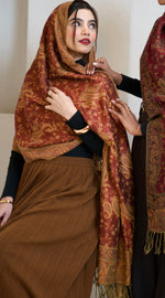 Pashmina Hijab - Kesariya