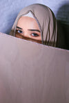 Crystal Hijab - Beige