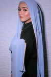 Crystal Hijab - Baby Blue