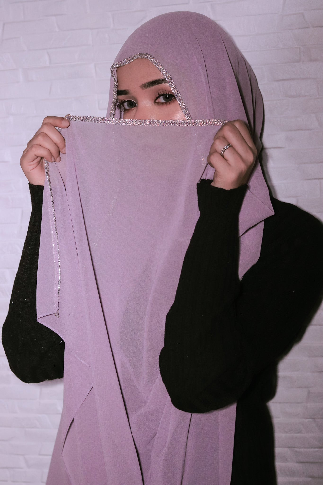 Crystal Hijab - Lilac