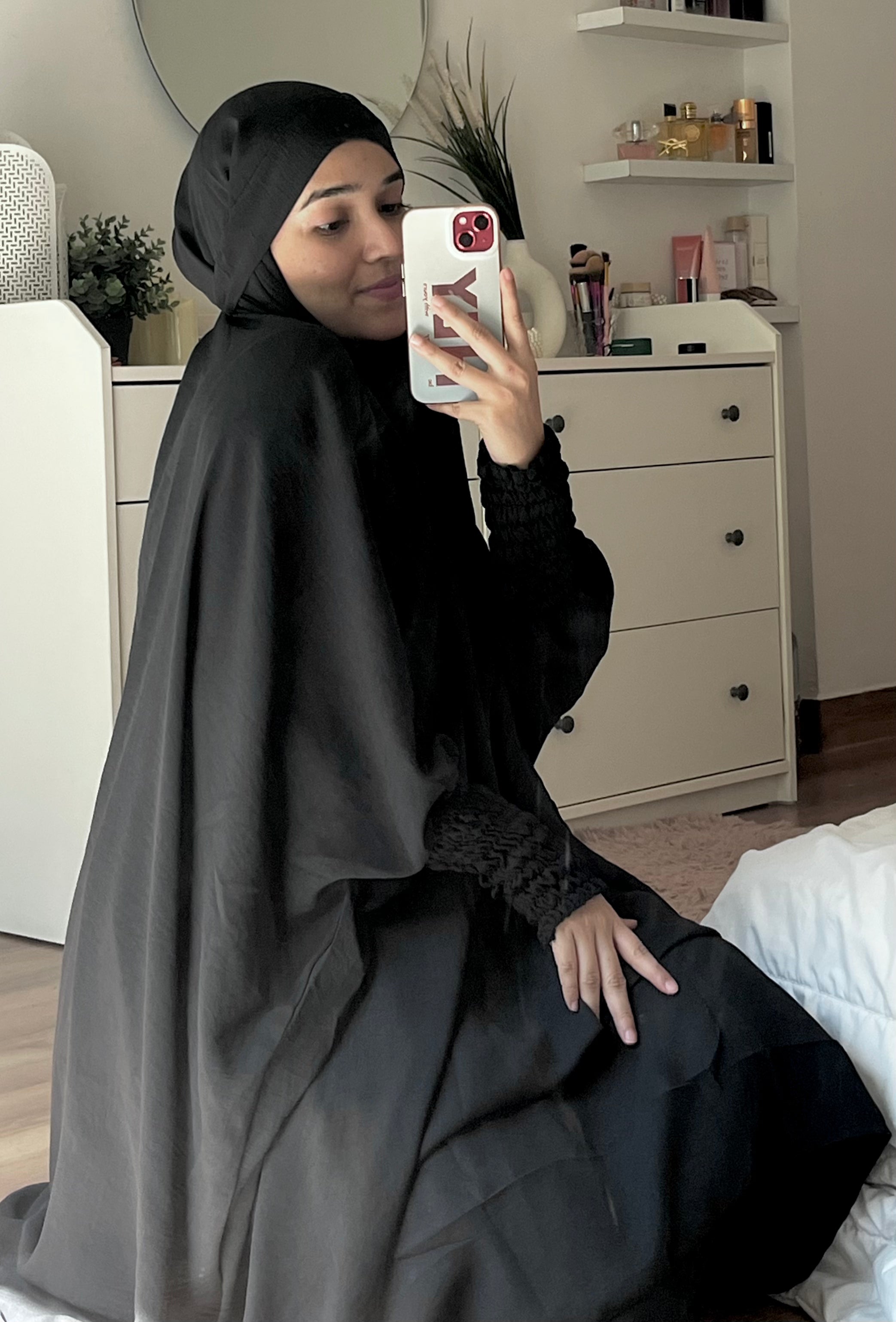 NOOR JILBAB - BUTTER CREPE