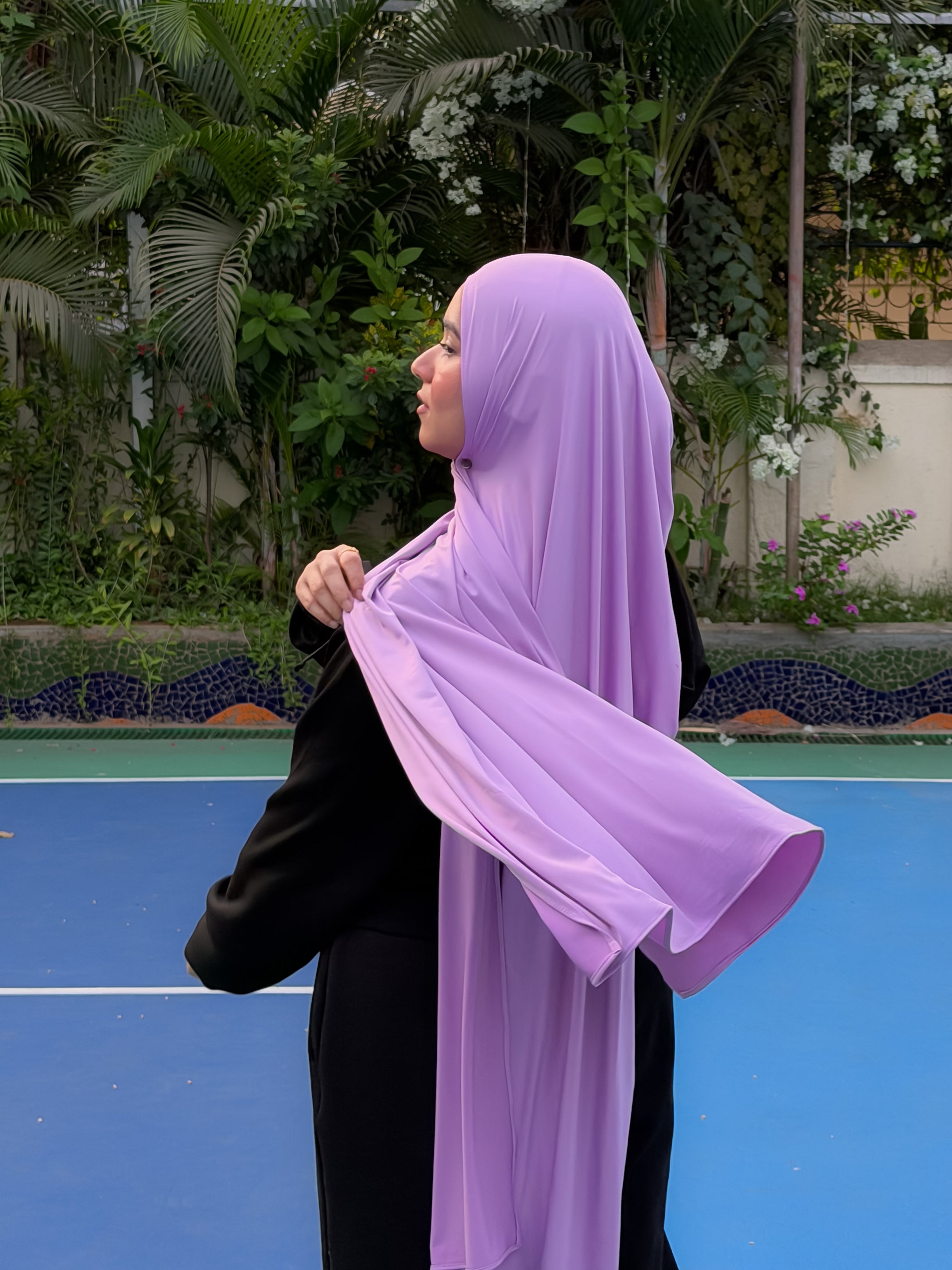 Premium Liquid Jersey - Lychee Lilac