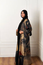 MARBLE PRINT ABAYAH - ROSE MIRAGE