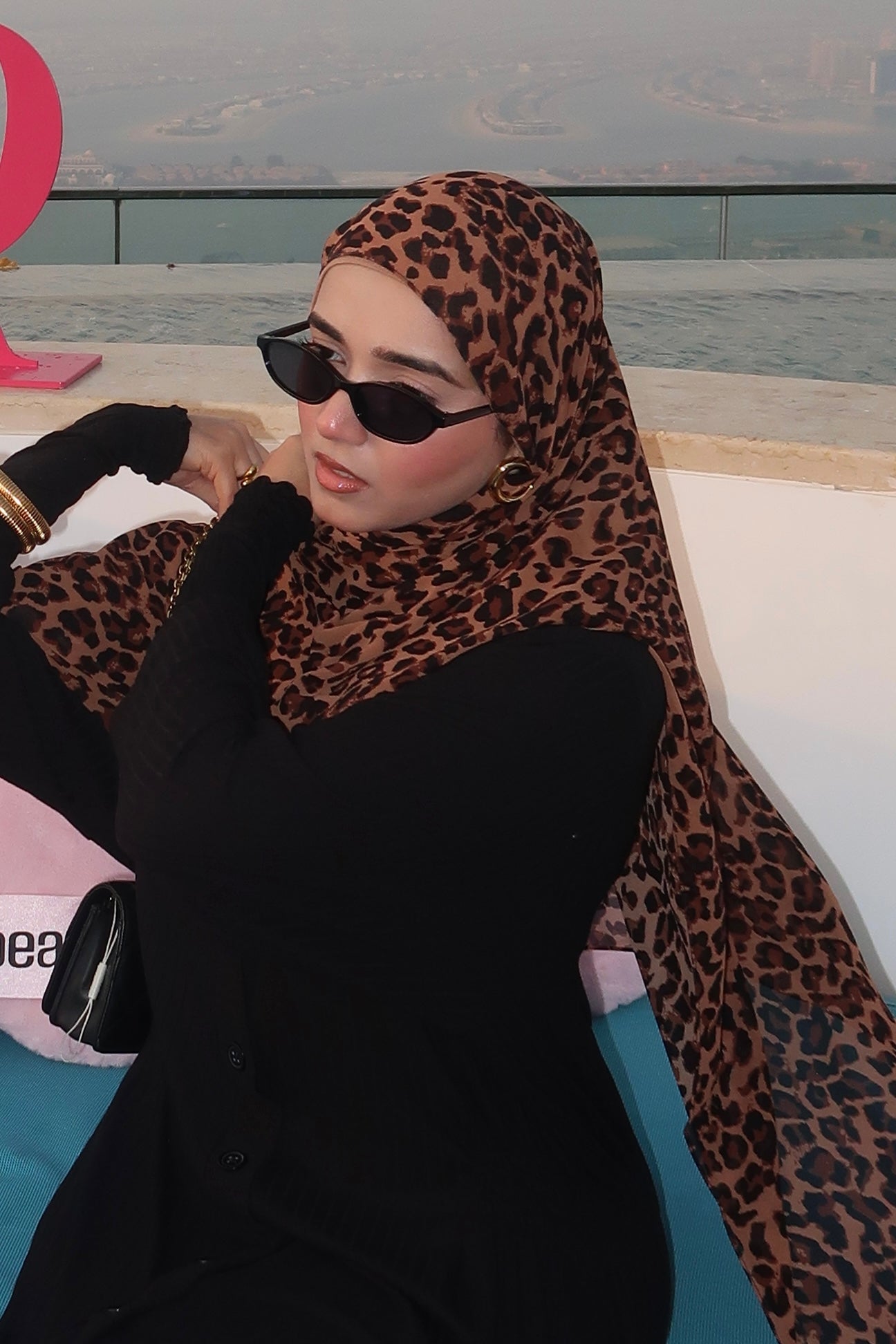 CHEETAH PRINT HIJAB