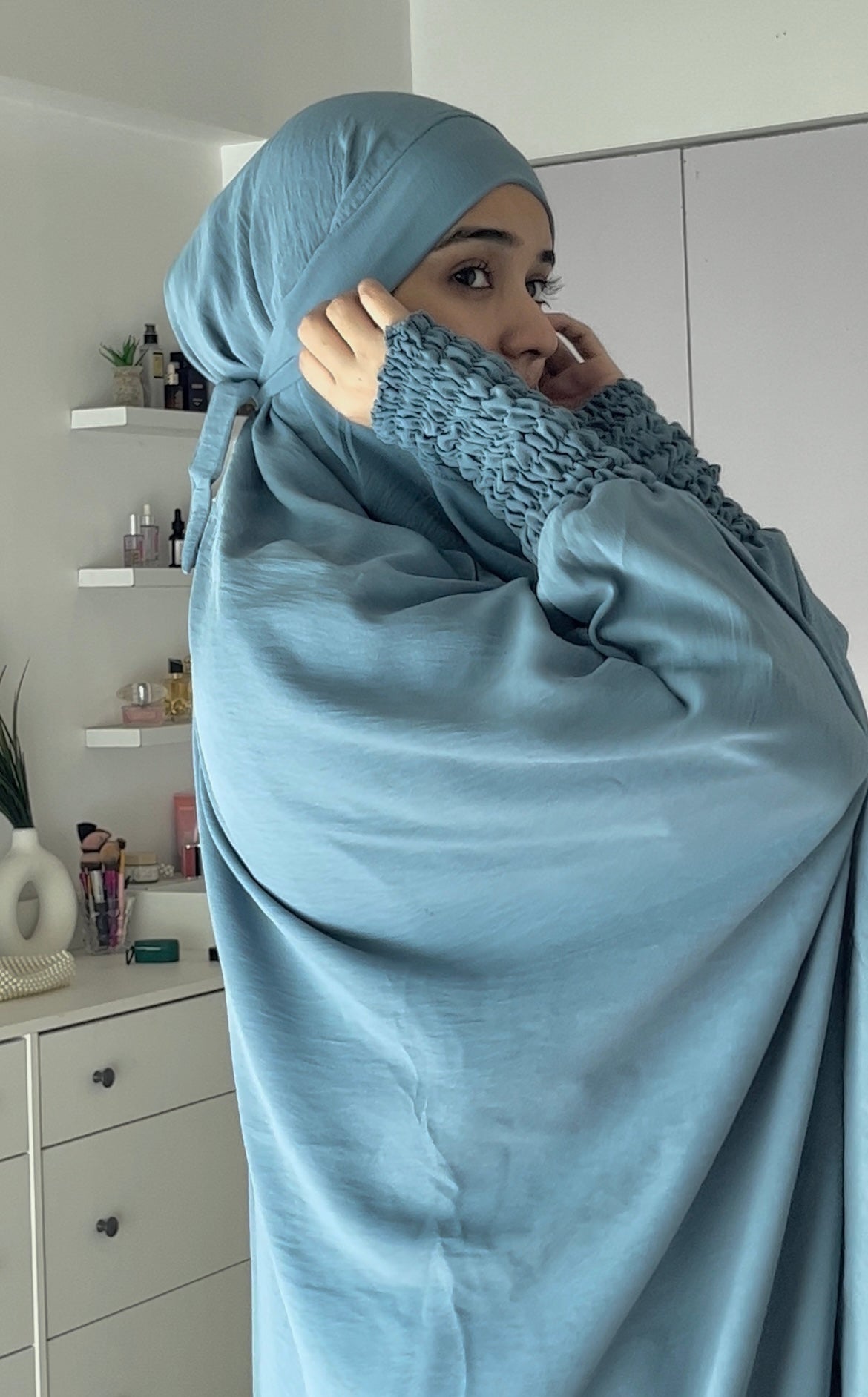 NOOR JILBAB - BUTTER CREPE