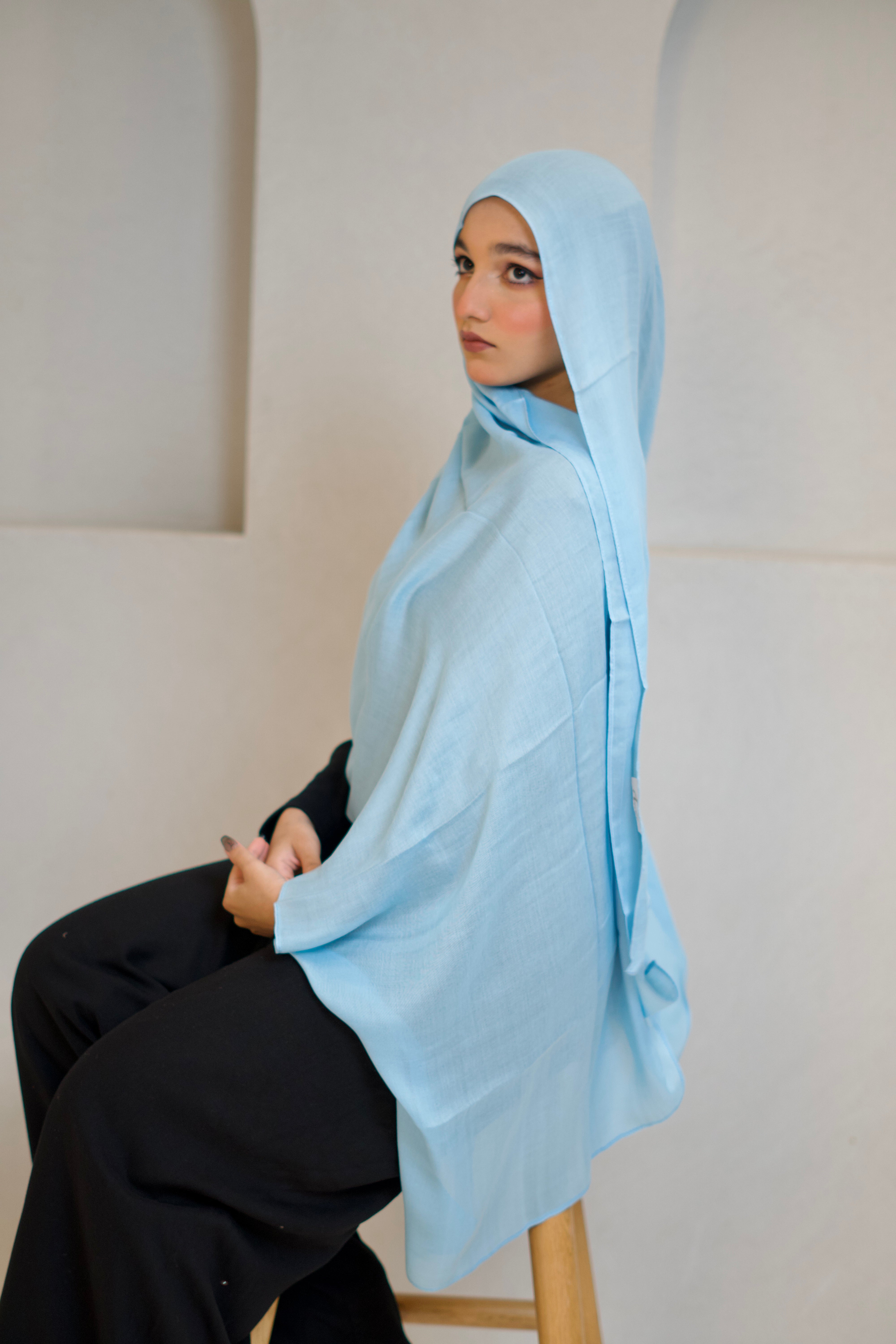 Modal Hijab #33 Pastel Blue