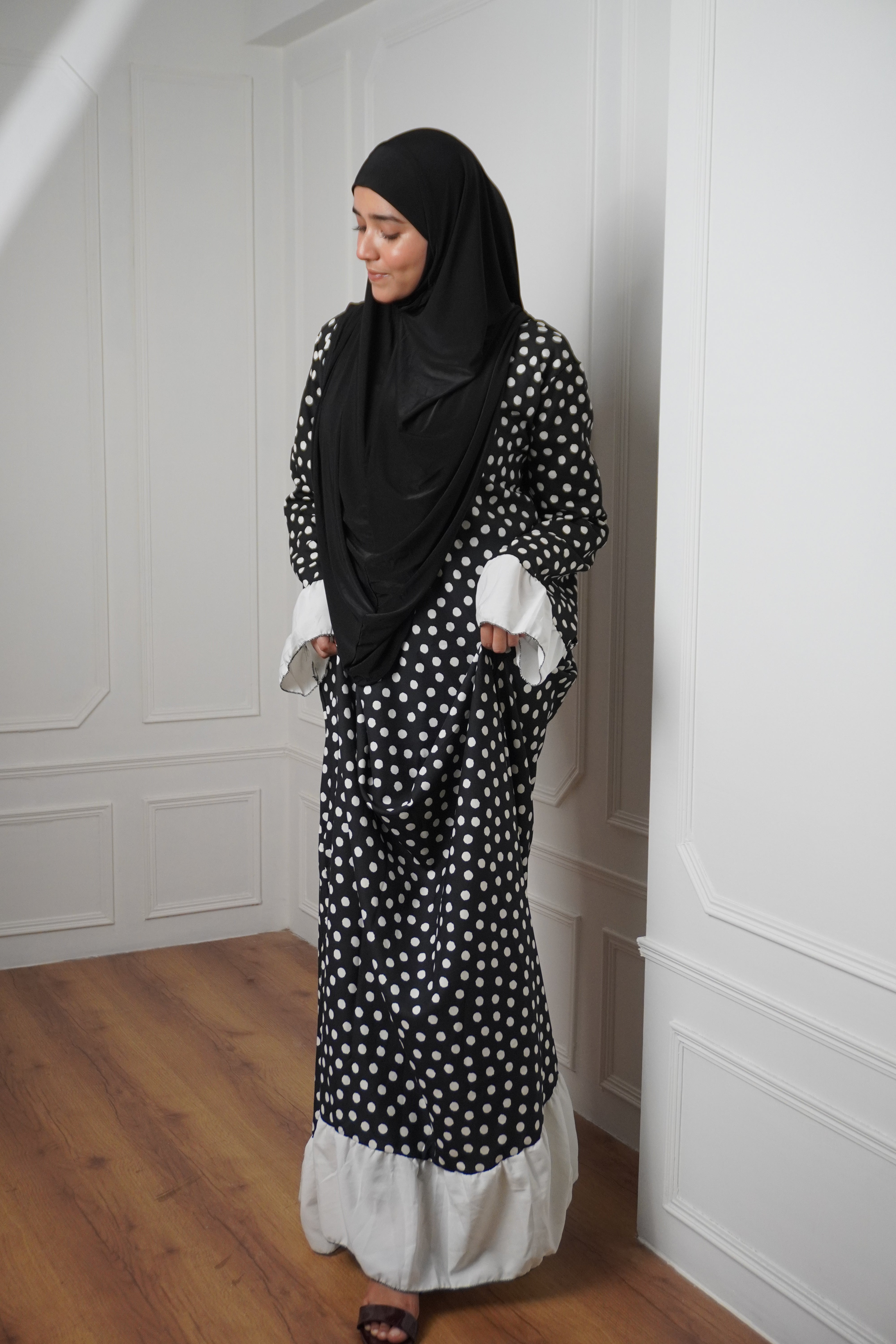 PRAYER SET - POLKA DOT (with makhna)