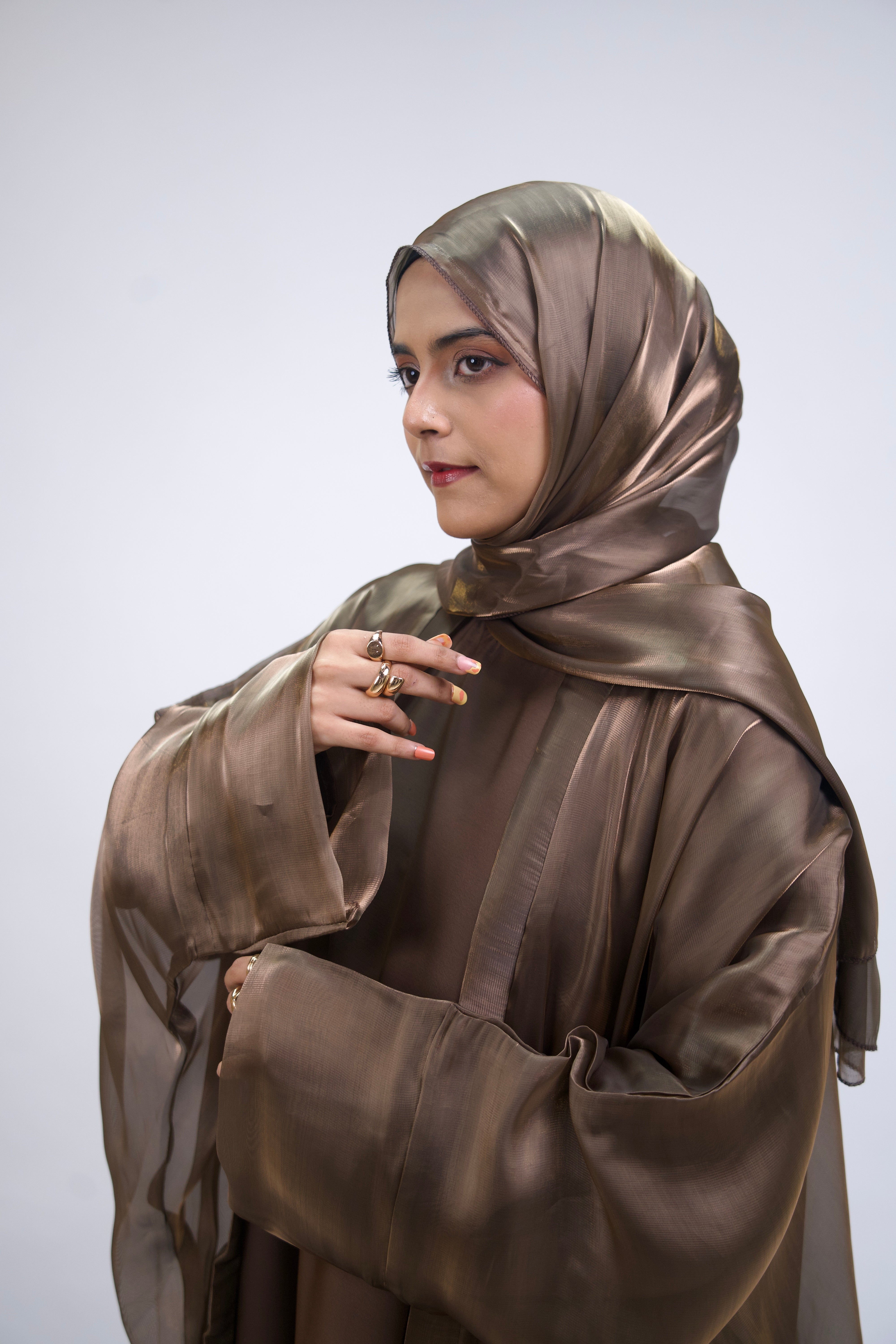 KHALEEJI ABAYAH - BROWN