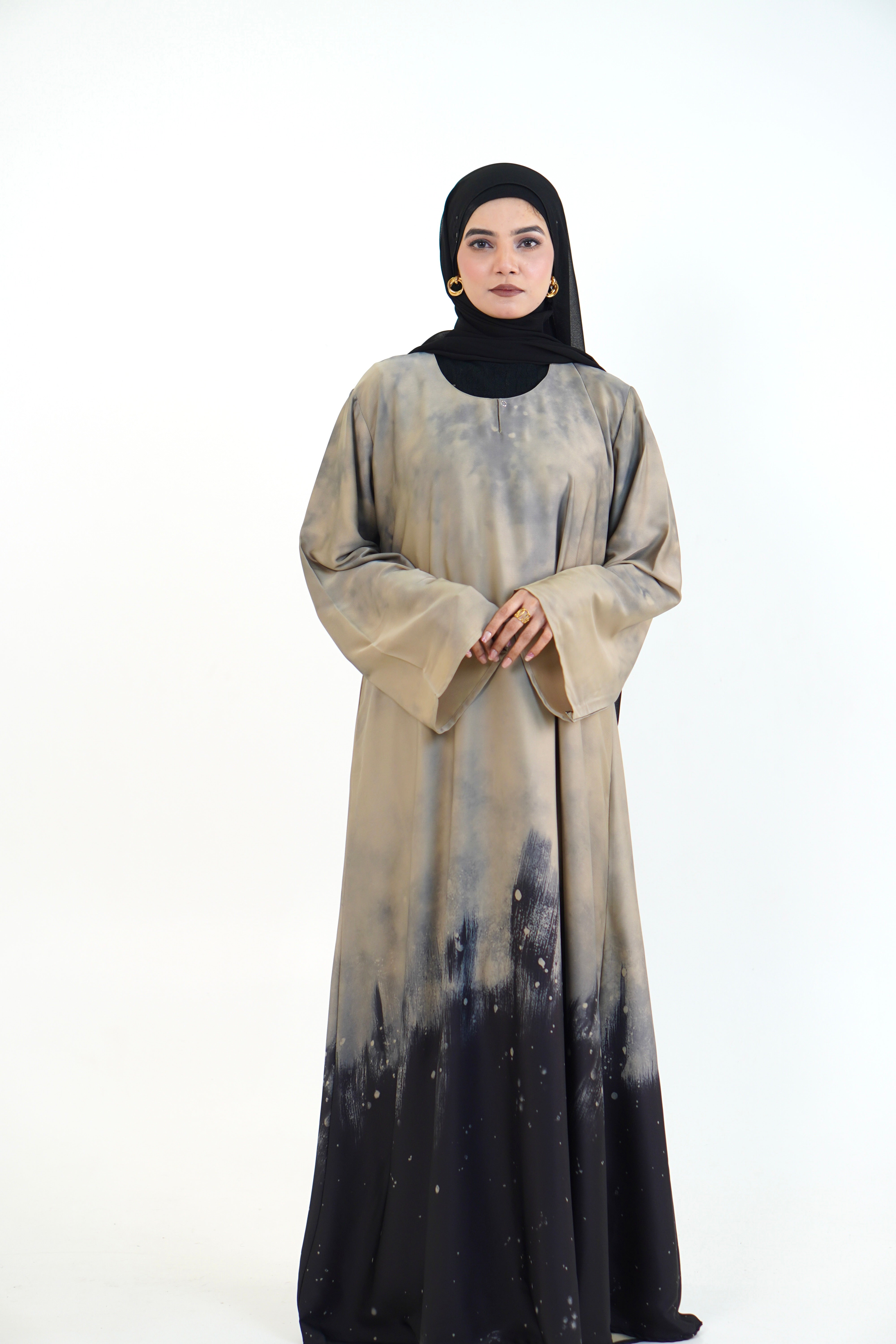 Gradient Abayah - Midnight