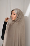 Modal Hijab #19 Khaki