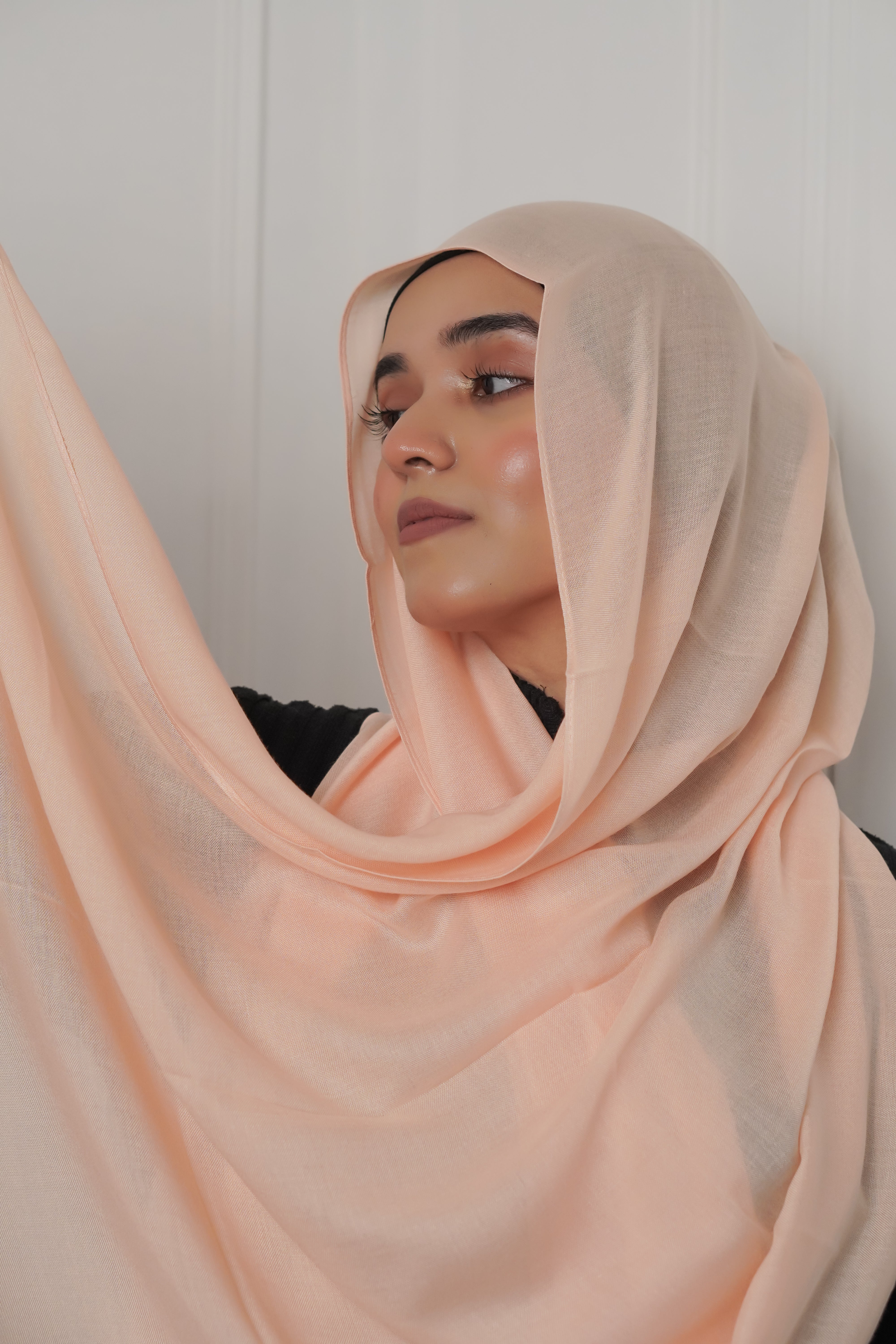 Modal Hijab #5 Chic Peach