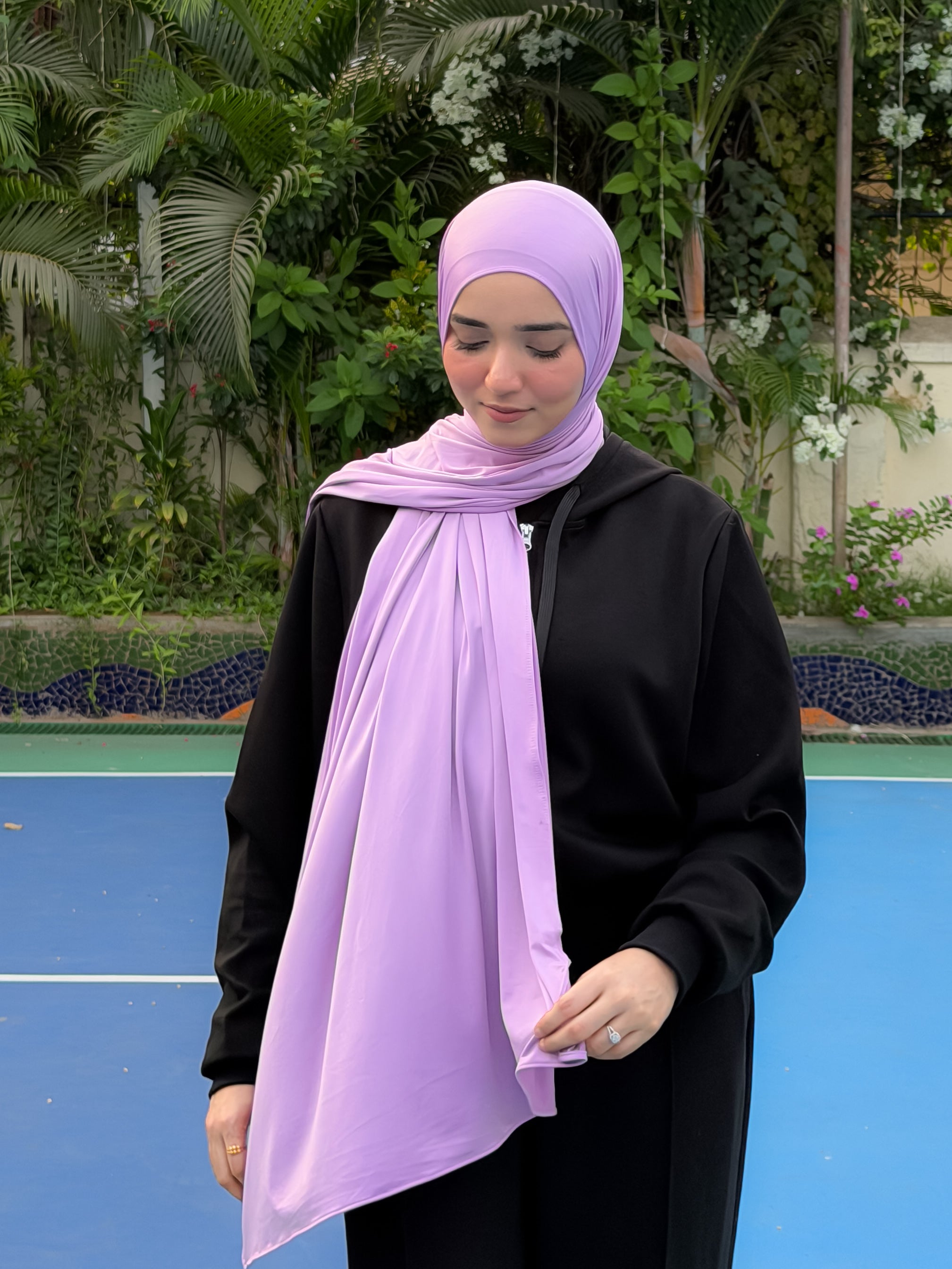 Premium Liquid Jersey - Lychee Lilac