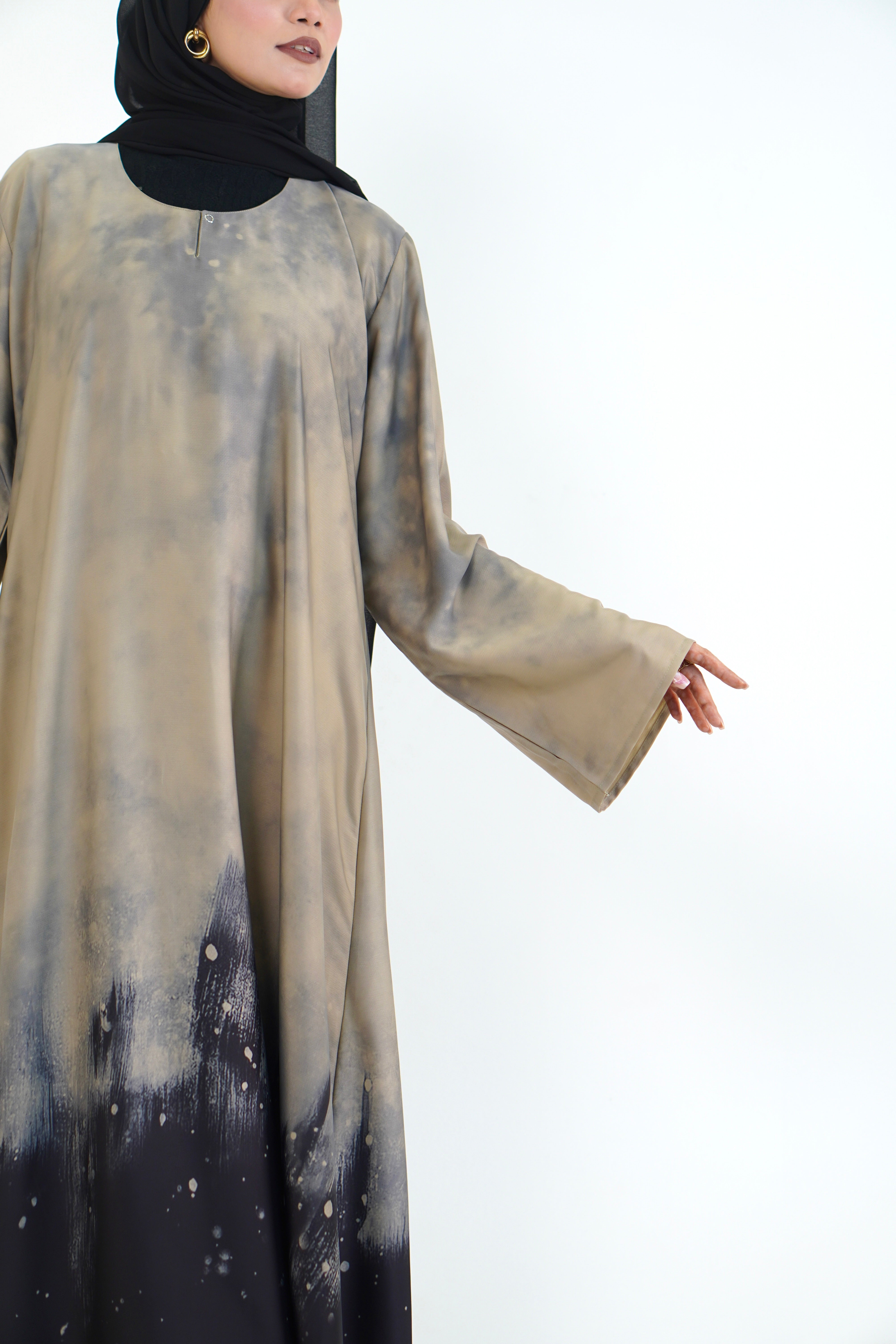 Gradient Abayah - Midnight
