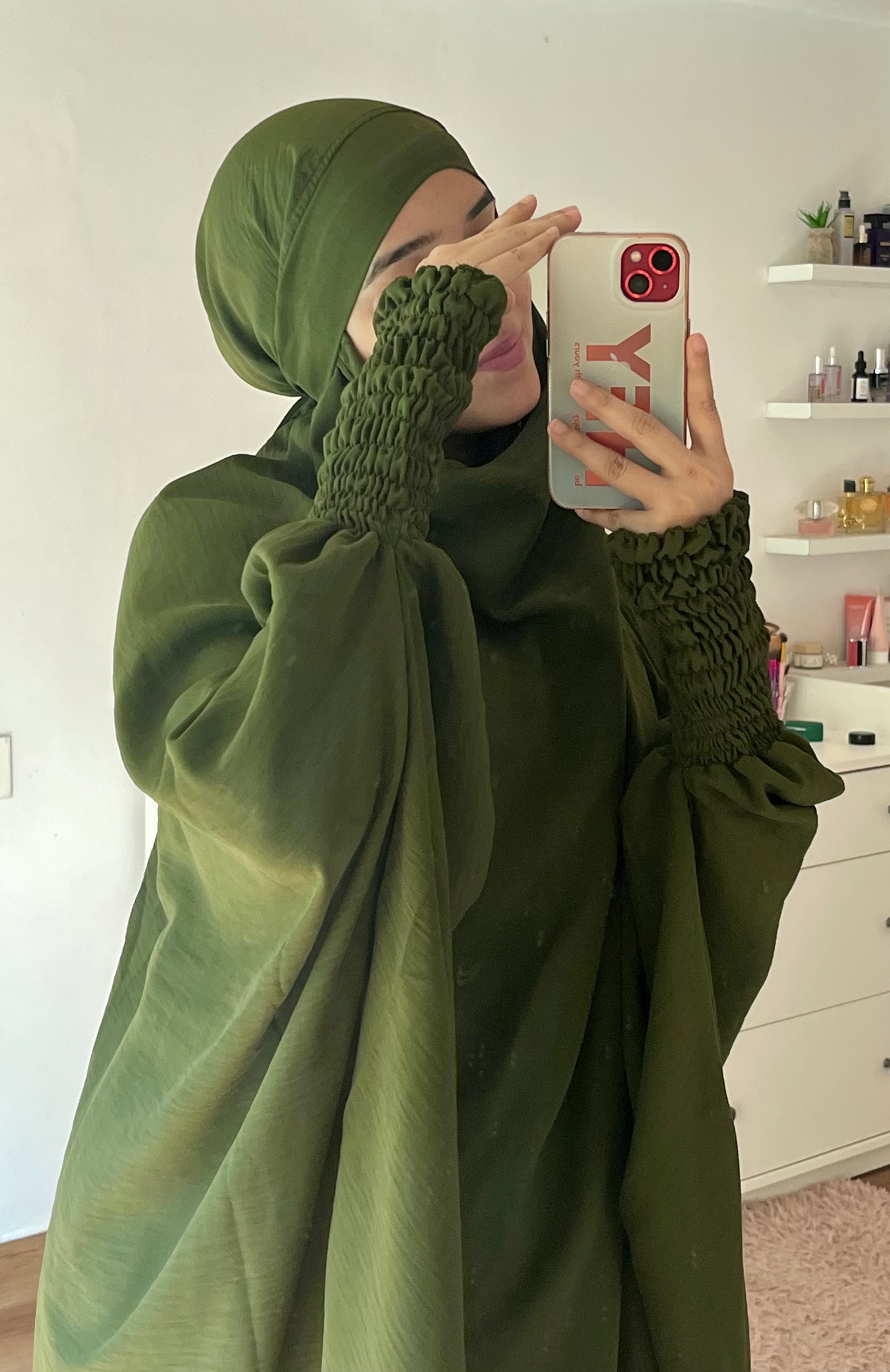 NOOR JILBAB - BUTTER CREPE