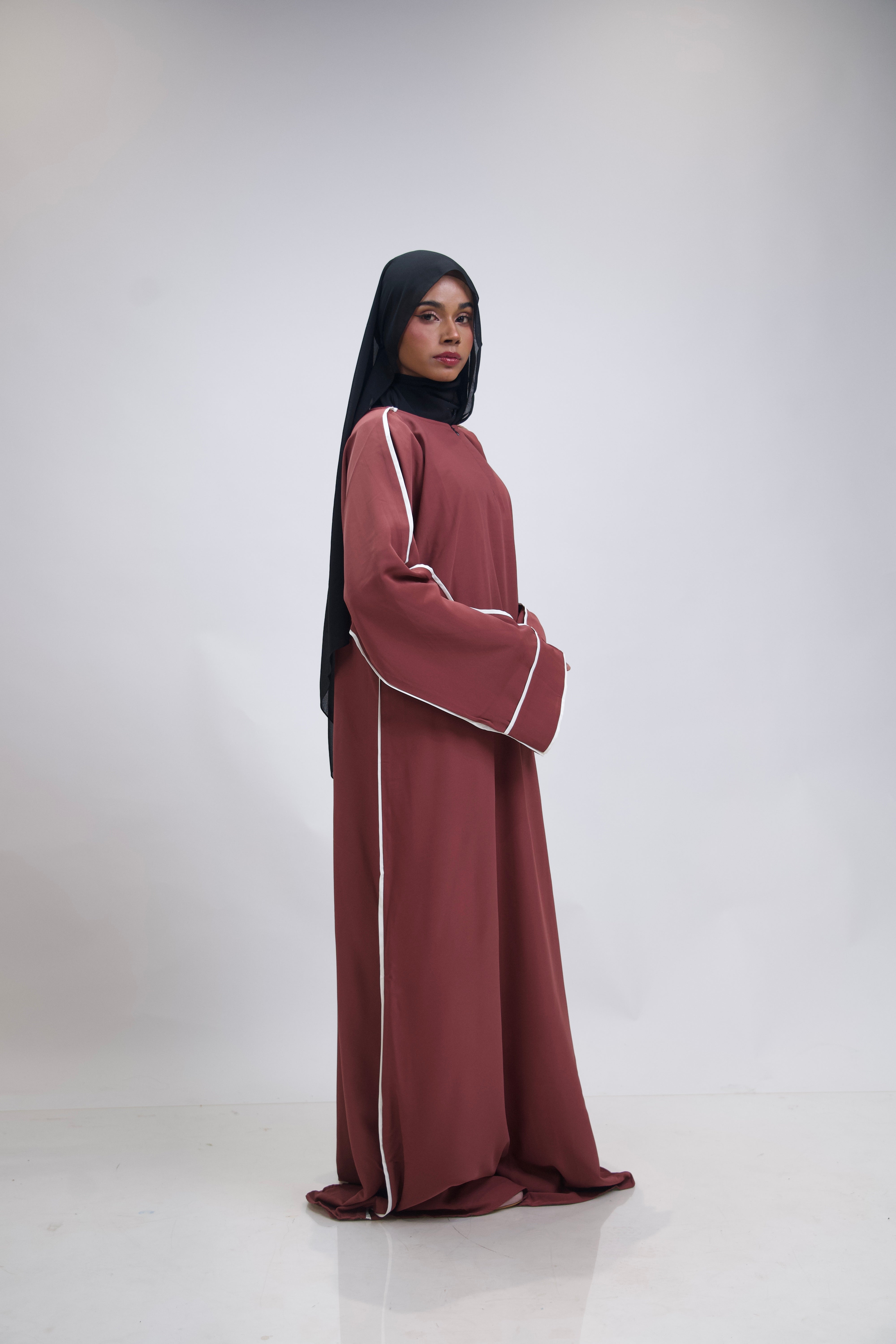 BASIC ABAYAH - FRONT ZIP