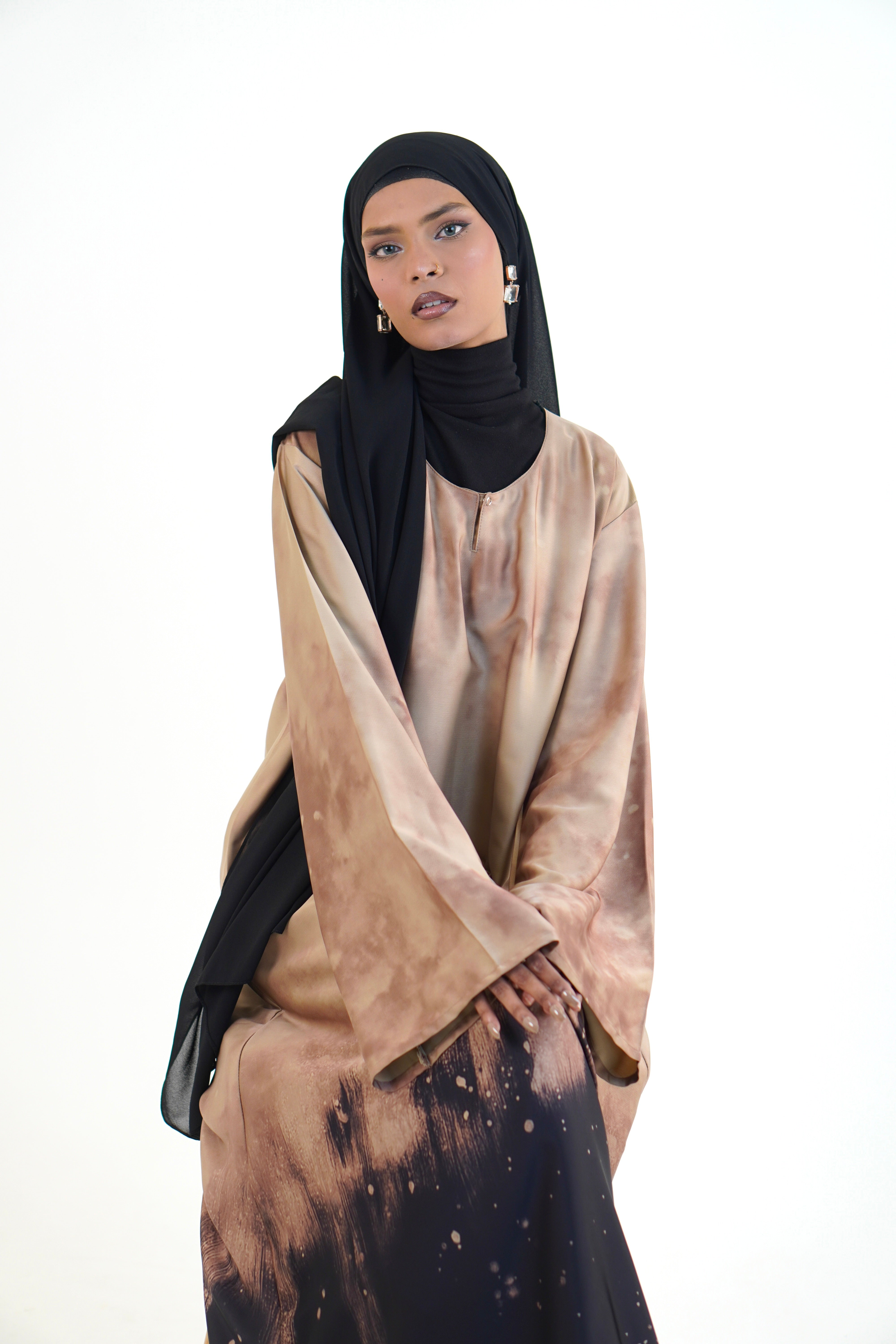 Gradient Abayah - Copper
