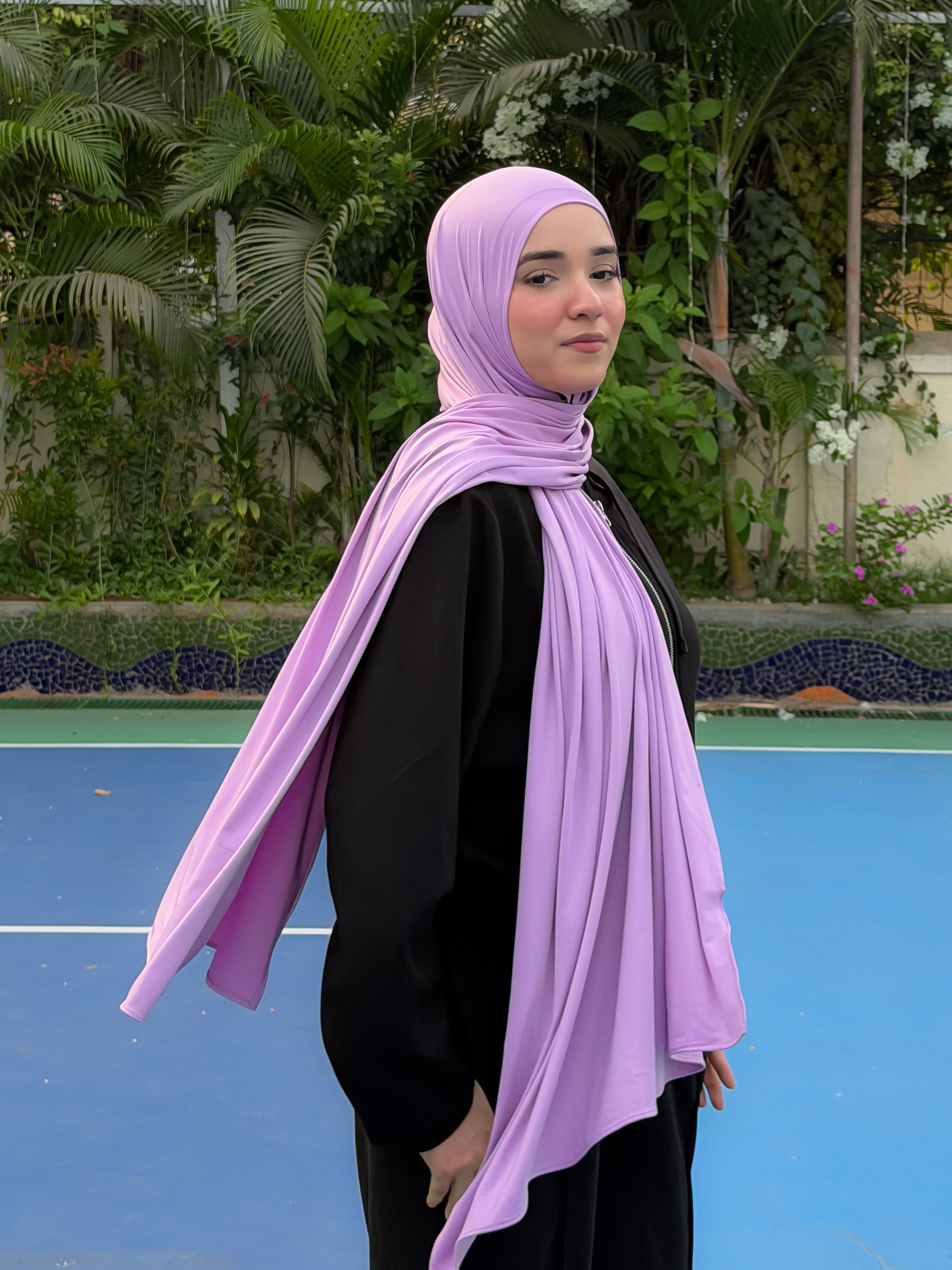 Premium Liquid Jersey - Lychee Lilac