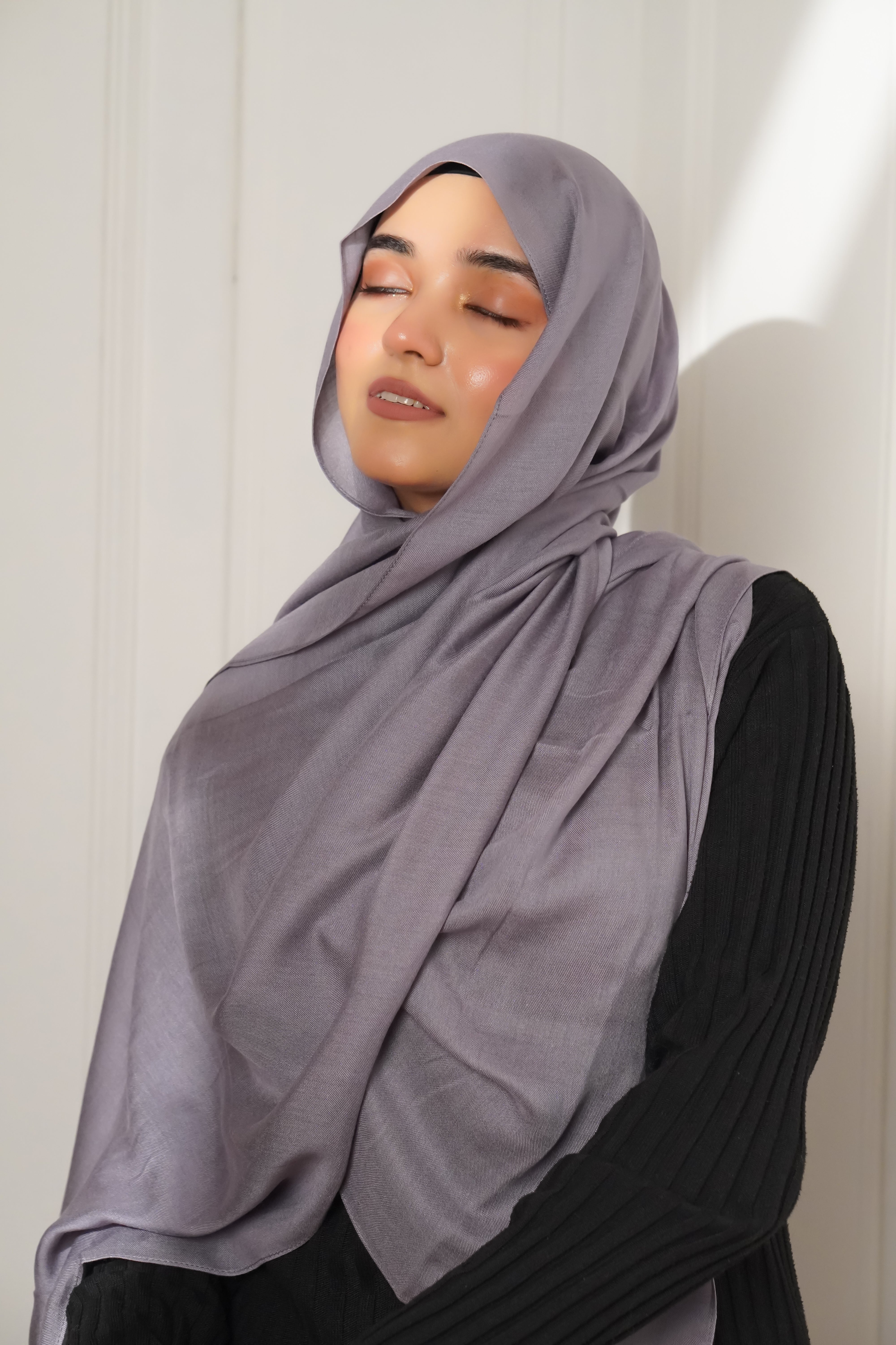 Modal Hijab #16 Gray Purple