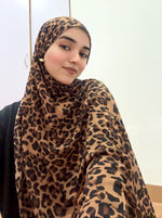 CHEETAH PRINT HIJAB