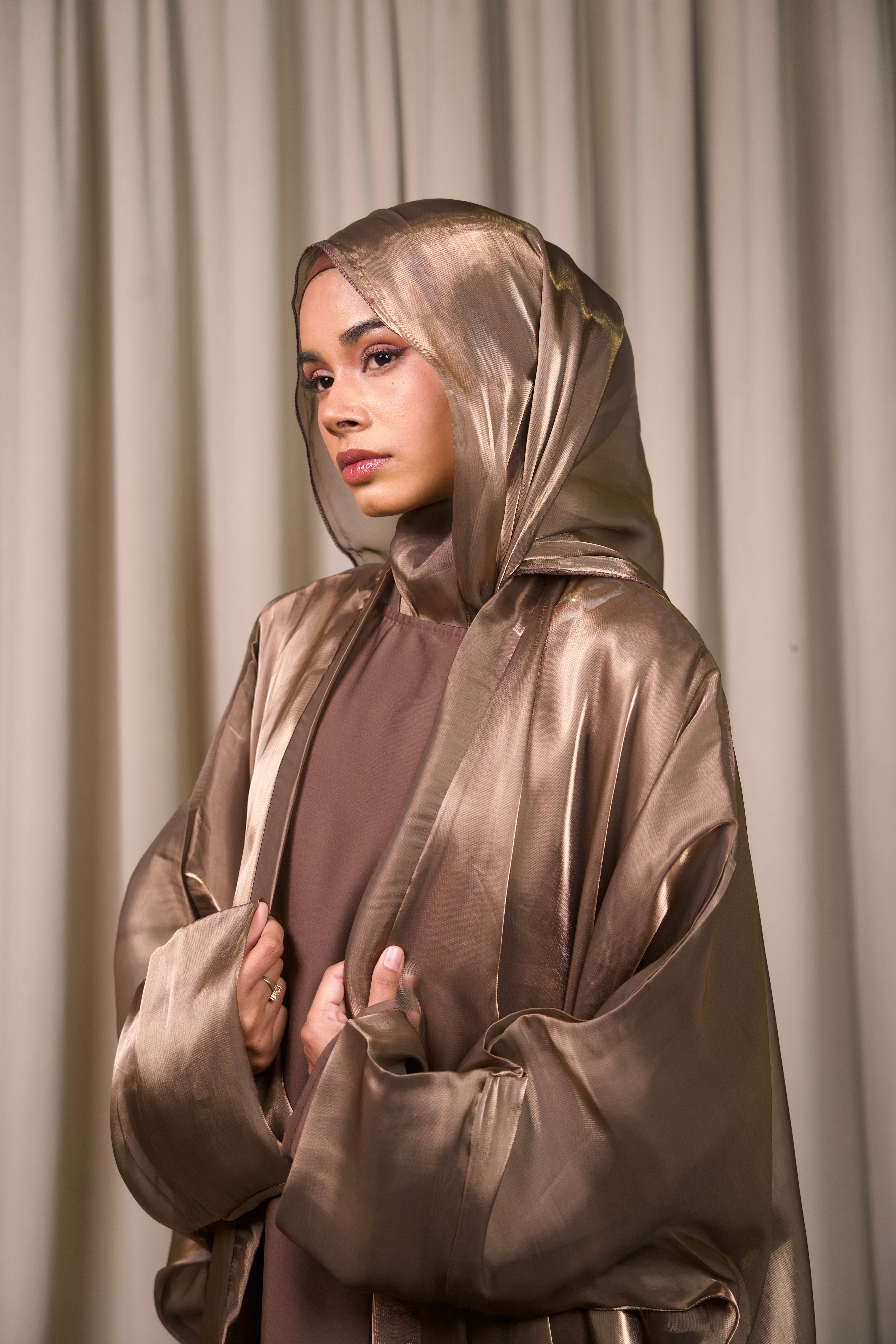 KHALEEJI ABAYAH - BROWN
