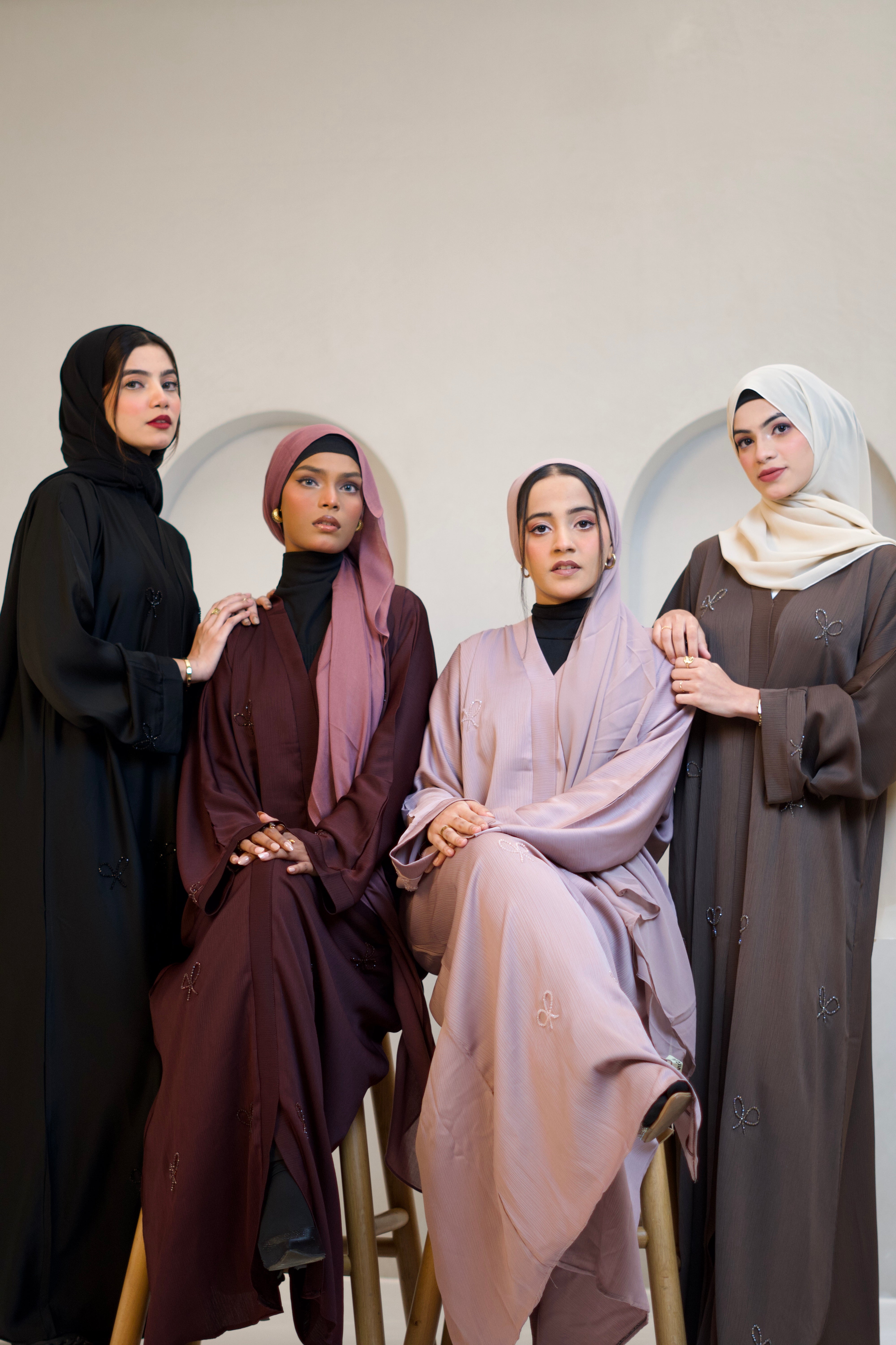 COQUETTE ABAYAH - MAROON