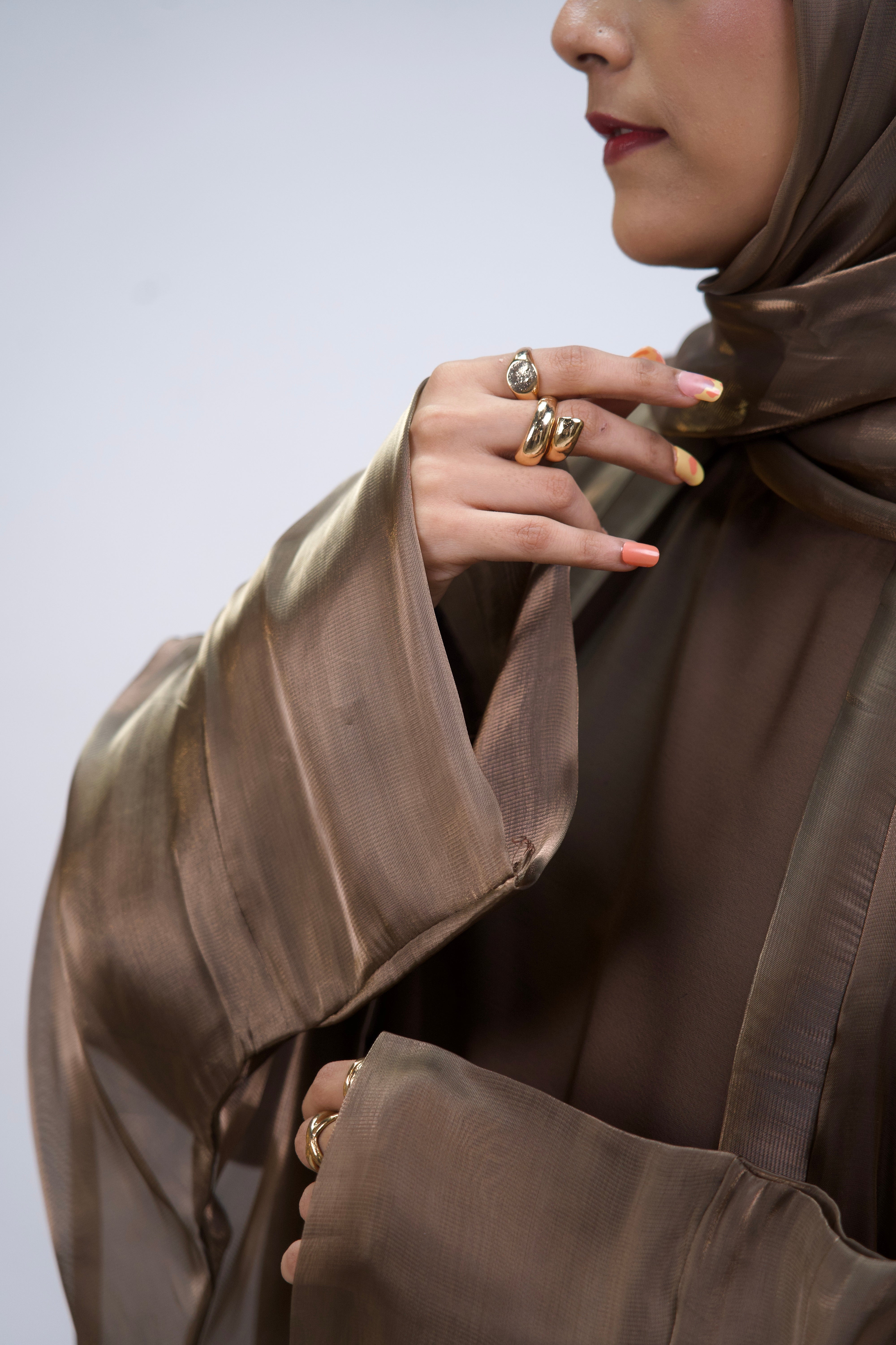 KHALEEJI ABAYAH - BROWN