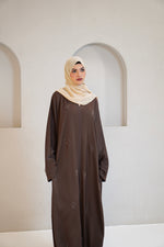 COQUETTE ABAYAH - CHOCOLATE BROWN