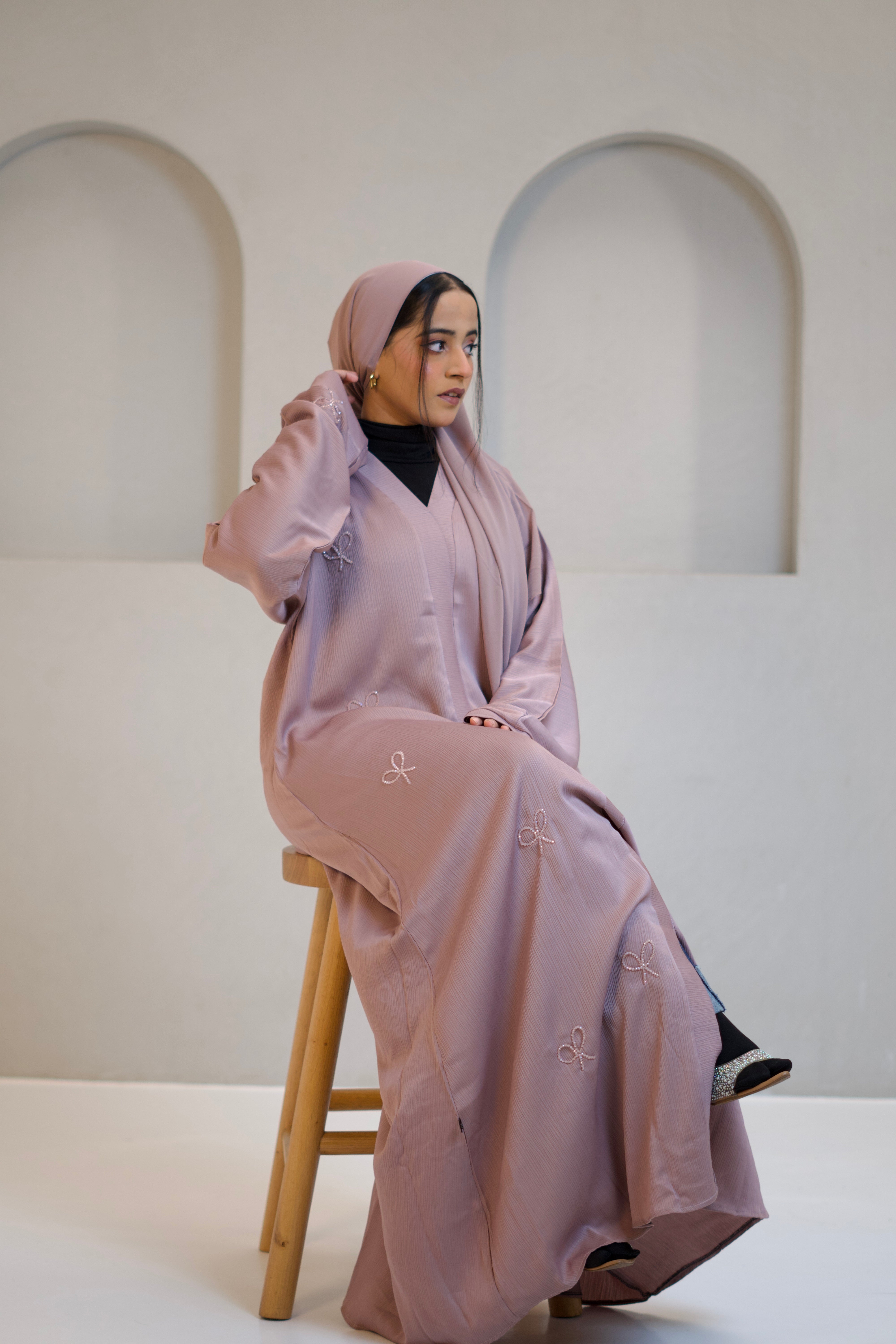 COQUETTE ABAYAH - GIRLY PINK