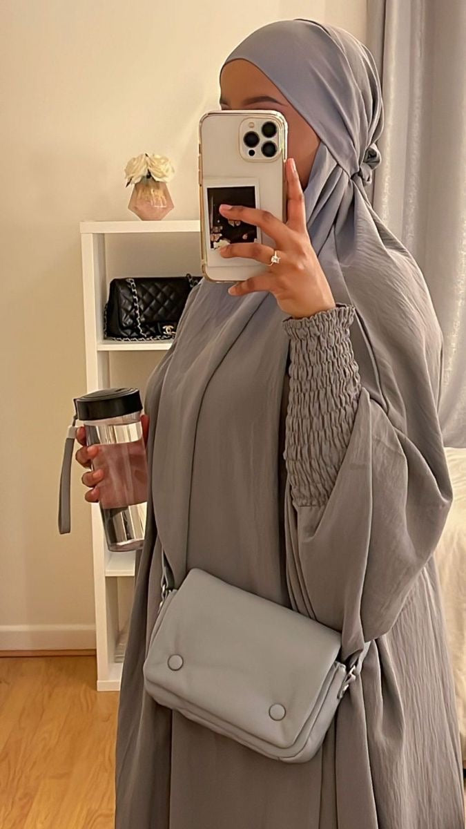 NOOR JILBAB - BUTTER CREPE