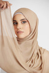 Modal Hijab #3 Crème