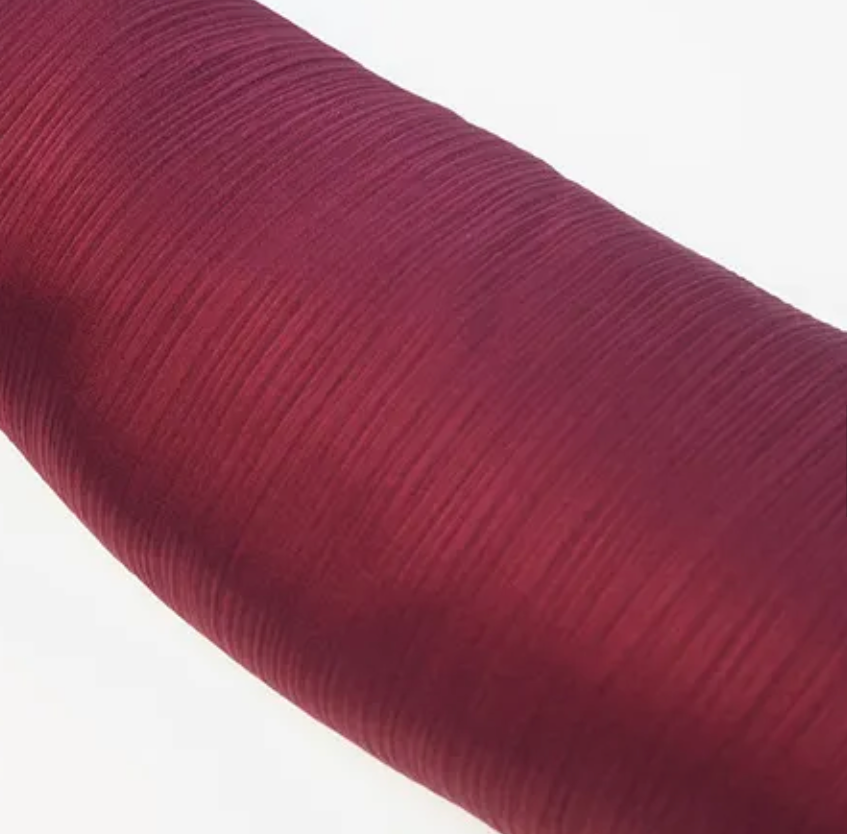 MUNA SATIN SILK - Cherry Maroon