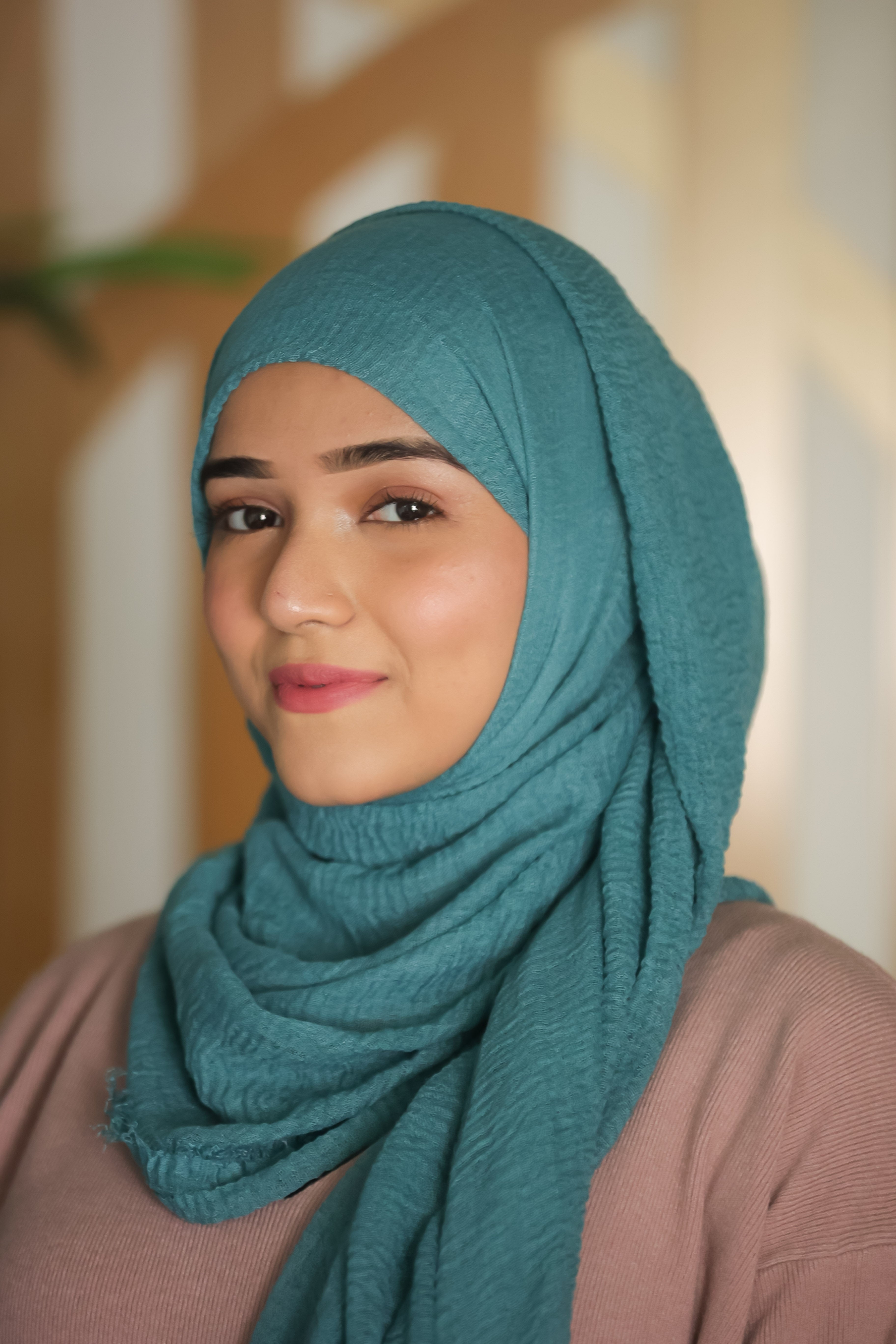 Crumbled Cotton Hijab - #10