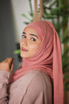Crumbled Cotton Hijab - #2