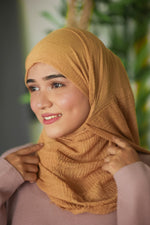 Crumbled Cotton Hijab - #8