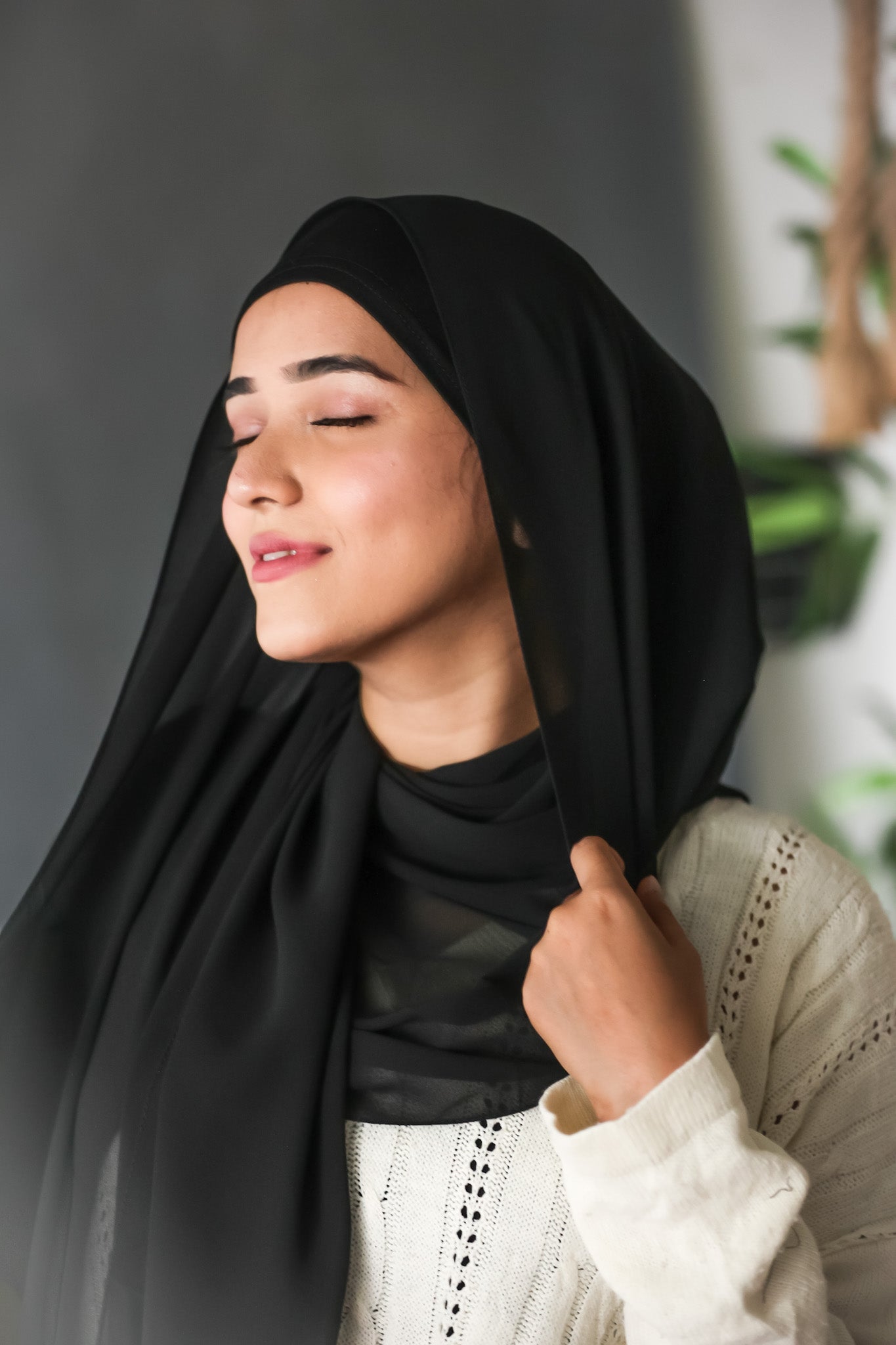 Instant Hijab - Midnight Black