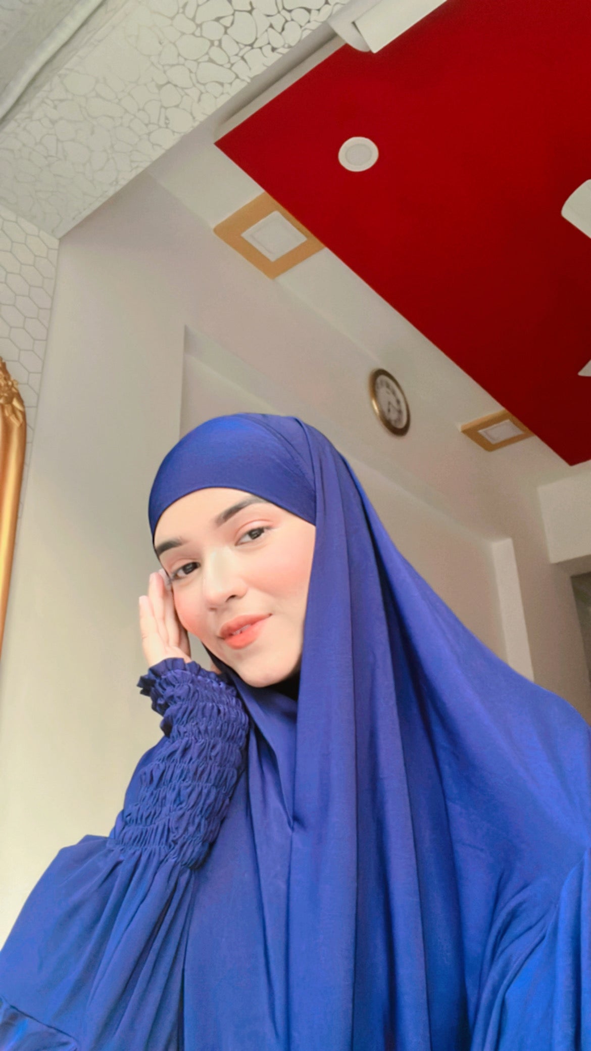 Salah Dress - Below Knee (CRUSHED SLEEVES)