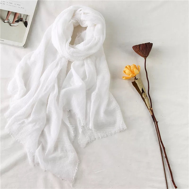 Crumbled Cotton Hijab - #23