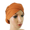 Ribbed Jersey Criss-Cross Hijab Cap