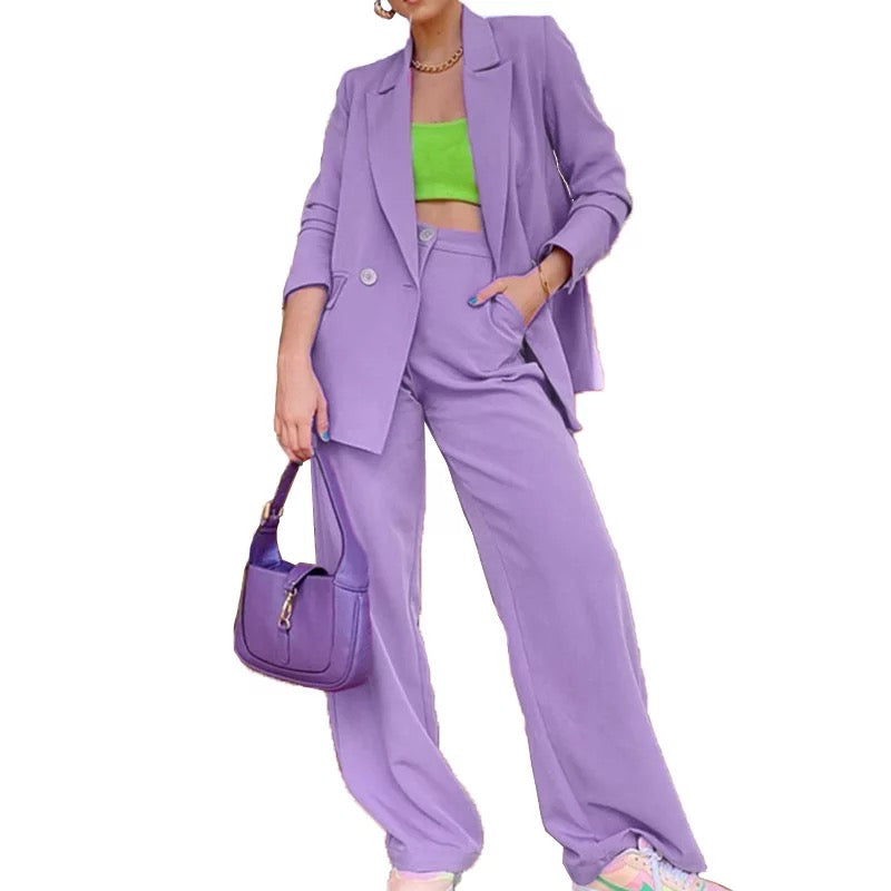 Stylish Business Suit for Women LILAC – anahco