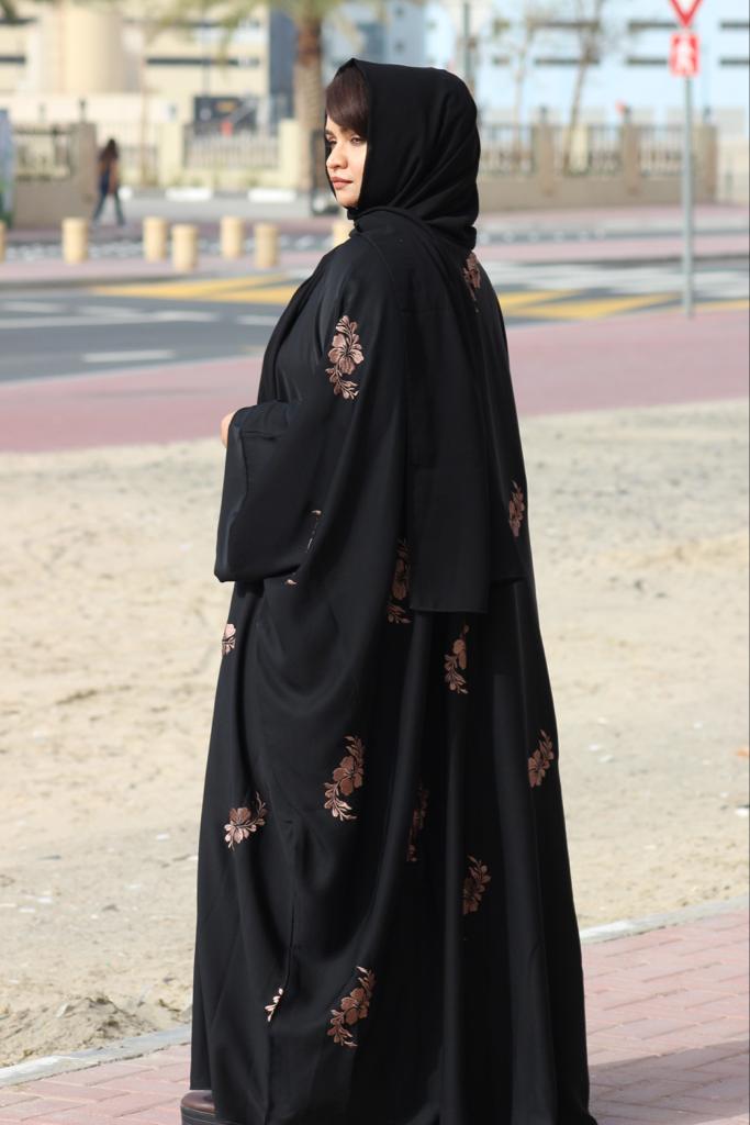 Kaftan Abayah Brown work