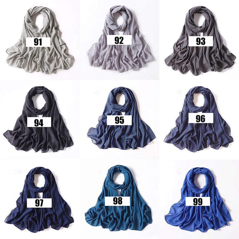Luxe Georgette Hijab - Shades 91 to 99