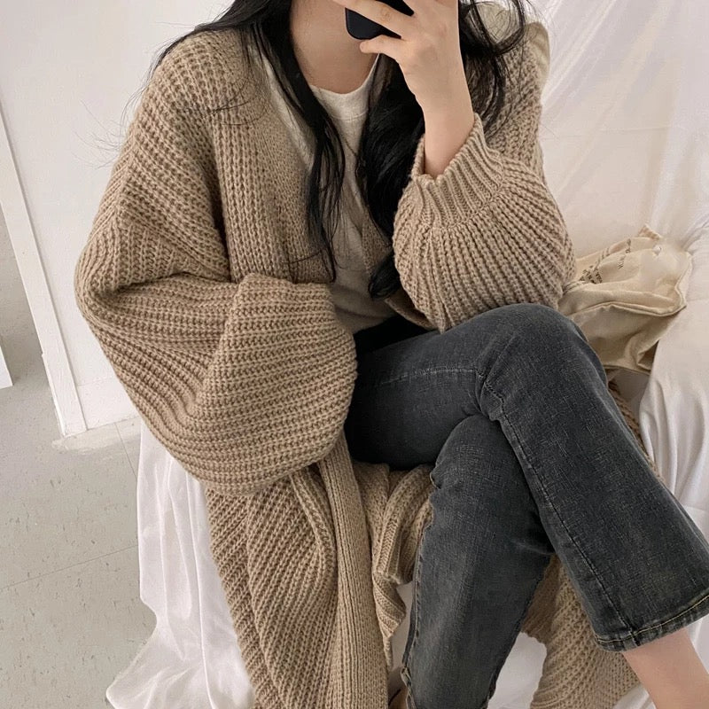 Oversized Knit Cardigan Cozy Knit Womens Oversized Knit Sweaters
